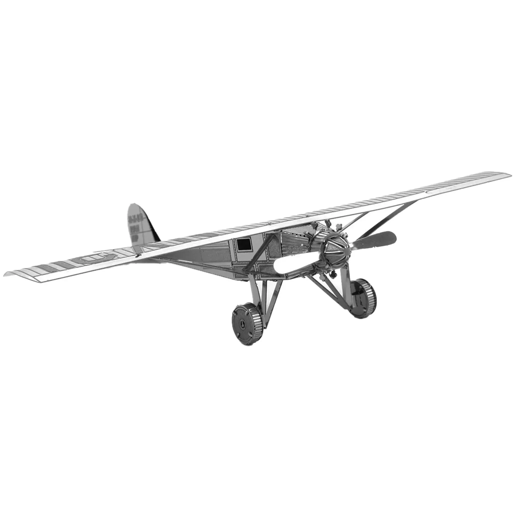 Spirit of St. Louis Airplane Figure Model Kit (Steel, Easy Difficulty) - Fascinations - Metal Earth Series - (2022) - Image 2