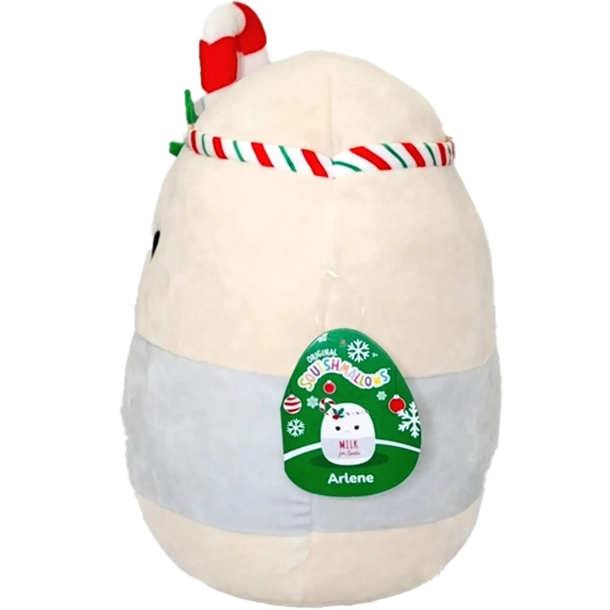 Squishmallows - Christmas Edition Arlene Milk for Santa Plush (10.25") - Jazwares - (2023) - Image 4