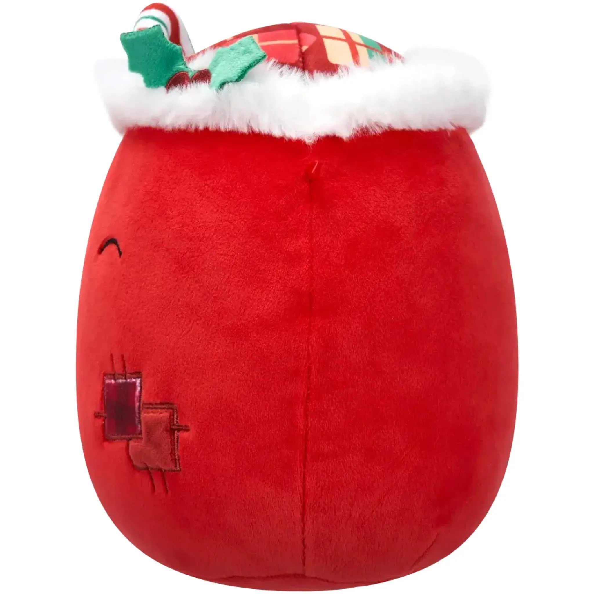 Squishmallows - Christmas Edition Carrie the Winking Gift Bag with Patchwork Plush (8") - Jazwares - (2024) - Image 4