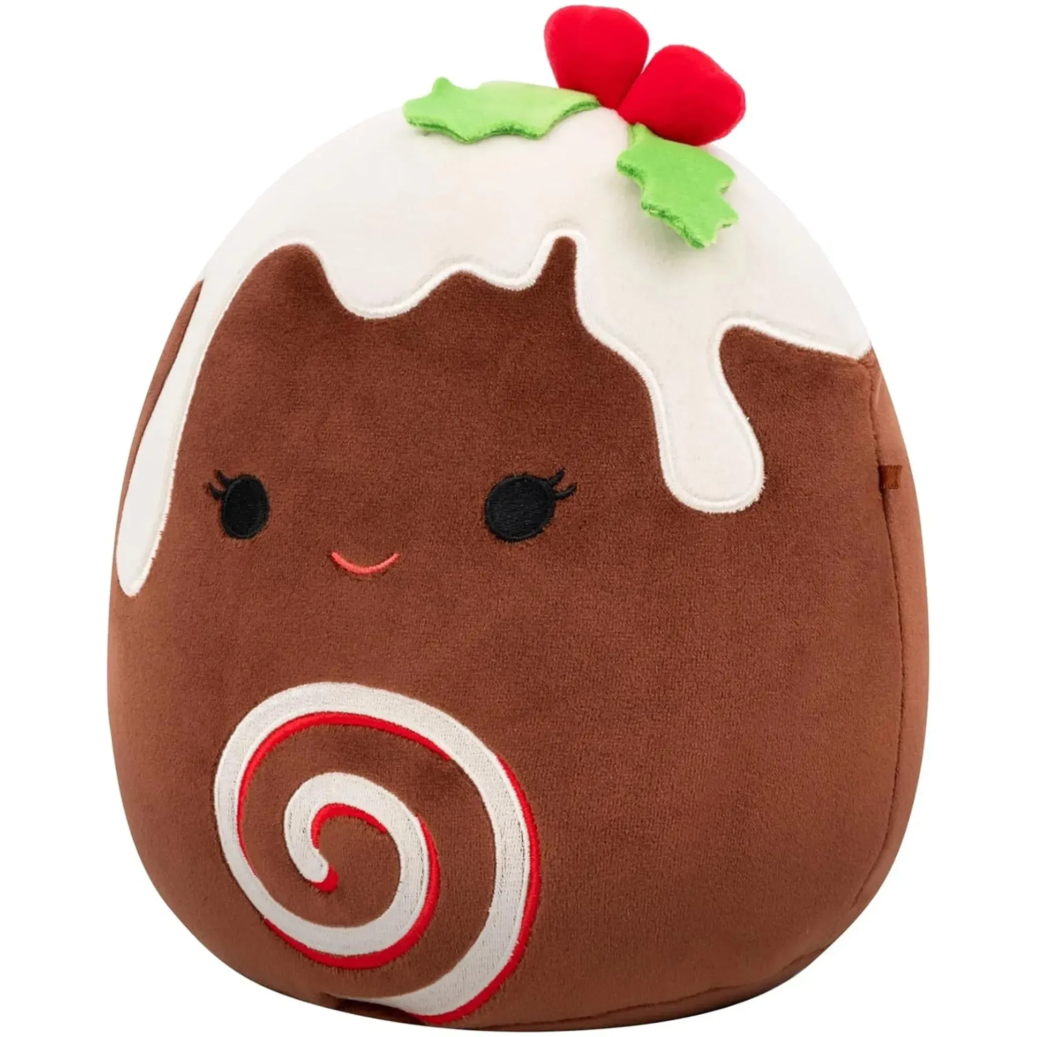 Squishmallows - Christmas Edition Fleur the Cinnamon Roll Plush (9.5") - Jazwares - (2024) - Image 3