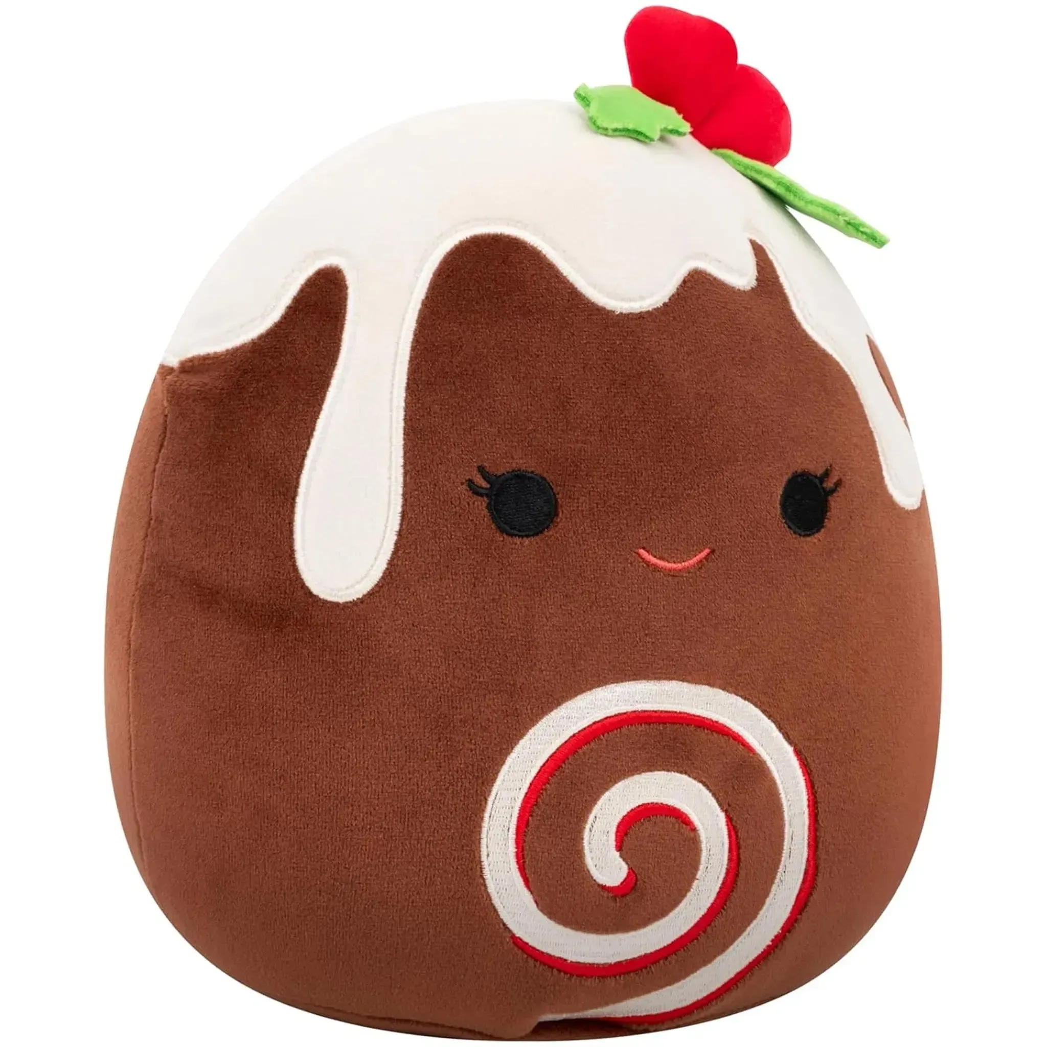 Squishmallows - Christmas Edition Fleur the Cinnamon Roll Plush (9.5") - Jazwares - (2024) - Image 4