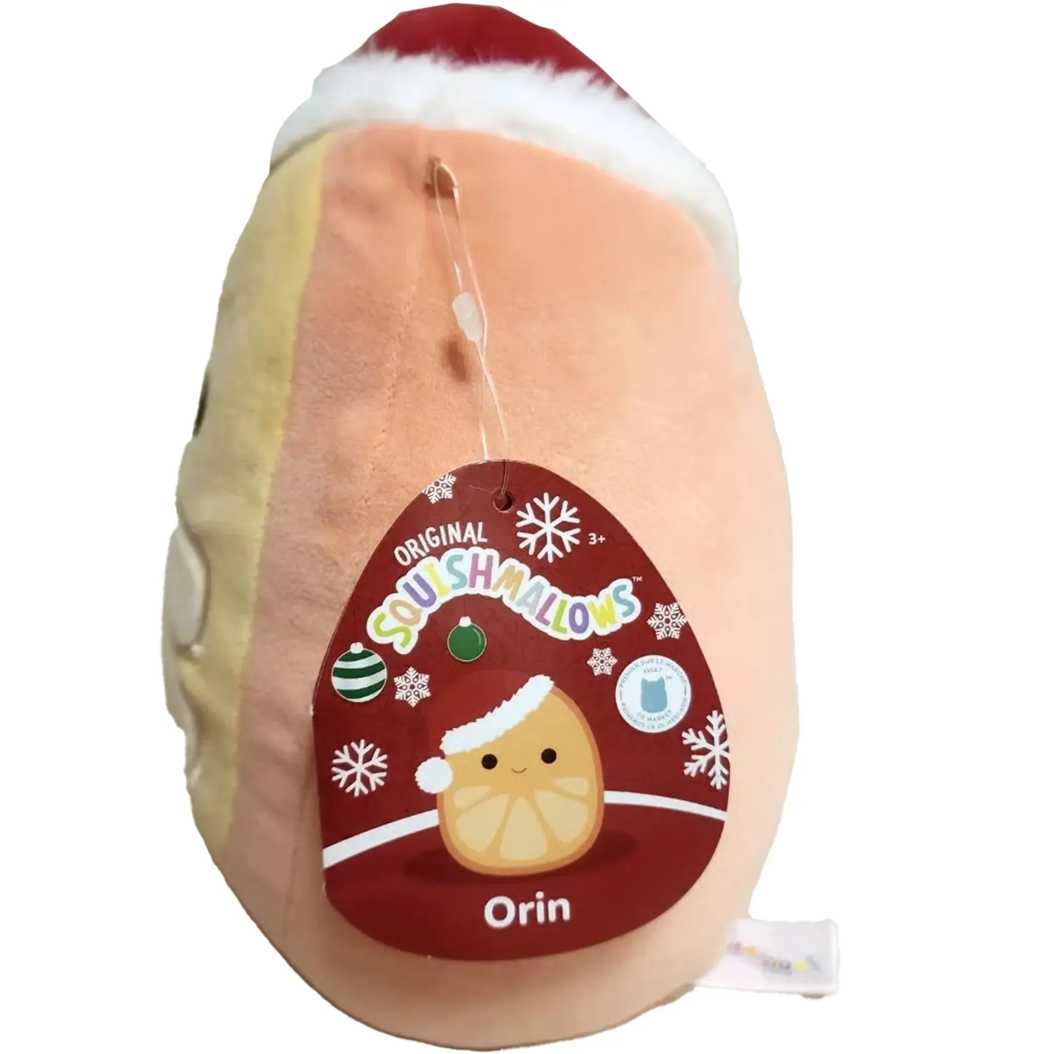Squishmallows - Christmas Edition Orin the Orange Slice Plush (9.75") - Jazwares - (2024) - Image 3