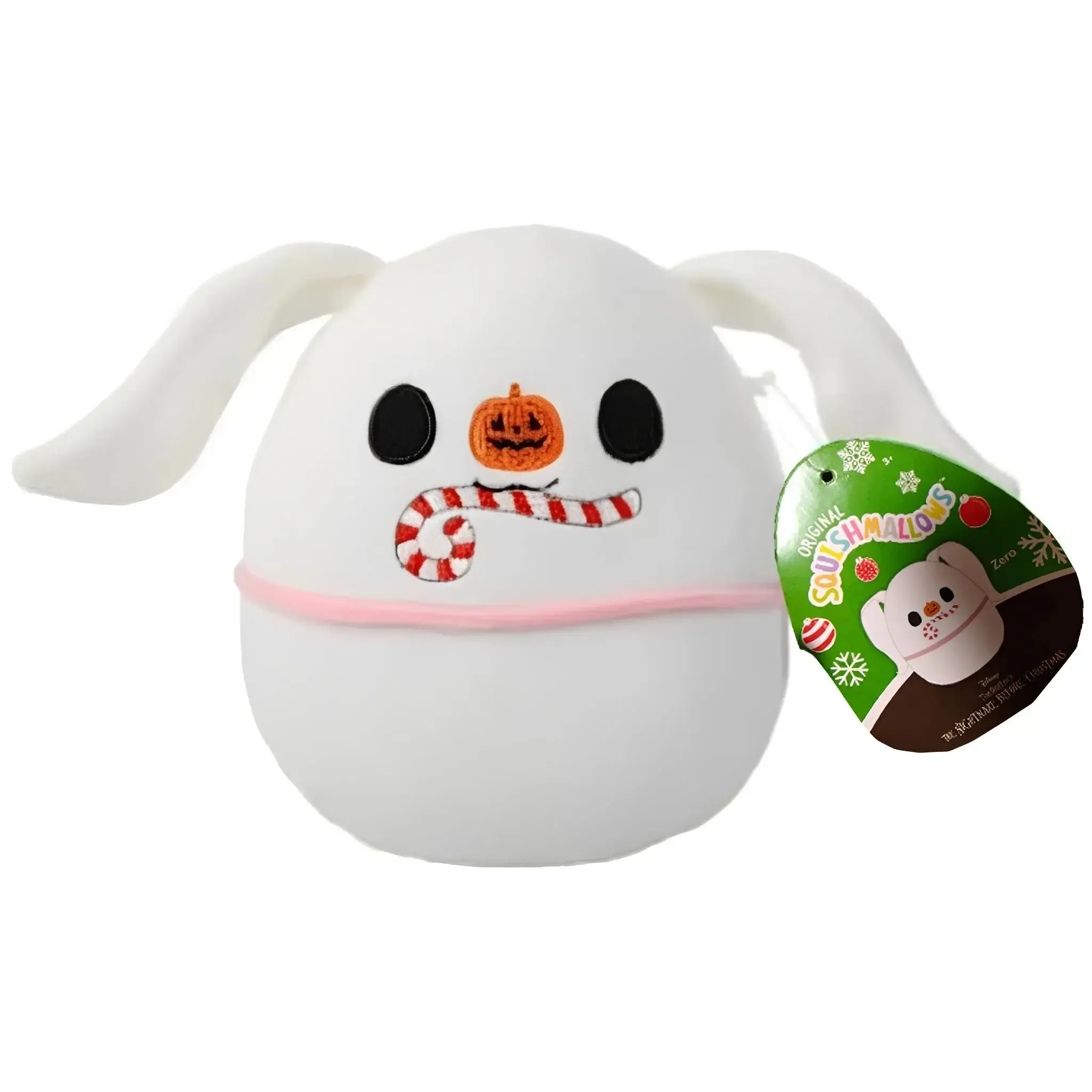 Squishmallows [Disney: The Nightmare Before Christmas] - Christmas Edition Zero Plush (9") - Jazwares - (2024)