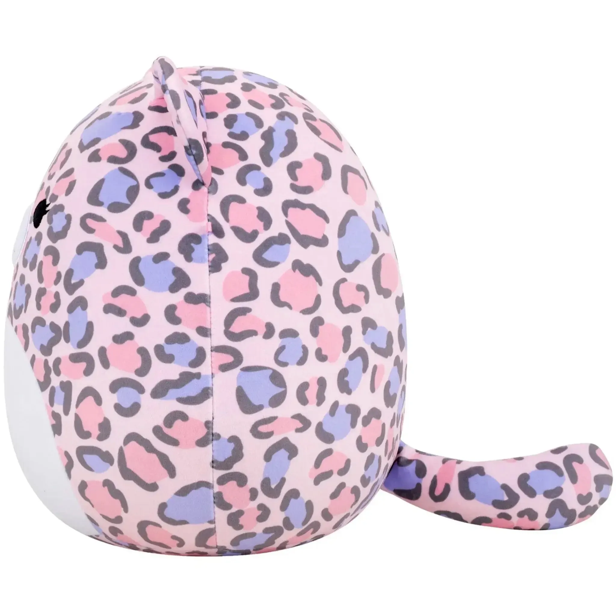 Squishmallows - Easter Edition Dallas the Leopard with Pink & Purple Spots Plush (7") - Kellytoy - (2021) - Image 4