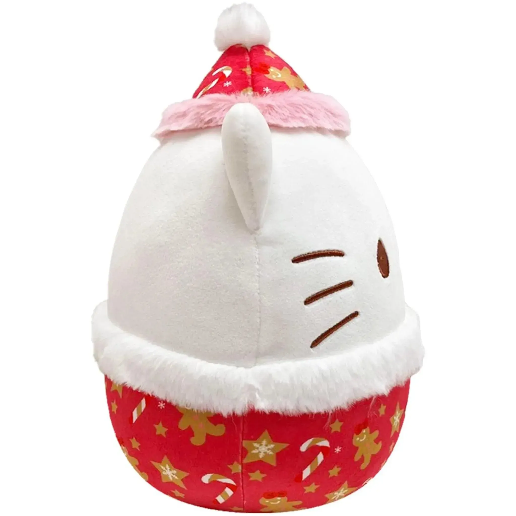 Squishmallows [Sanrio: Hello Kitty & Friends] - Christmas Edition Santa Hat Gingerbread Outfit Hello Kitty Plush (9.25") - Jazwares - (2025) - Image 3