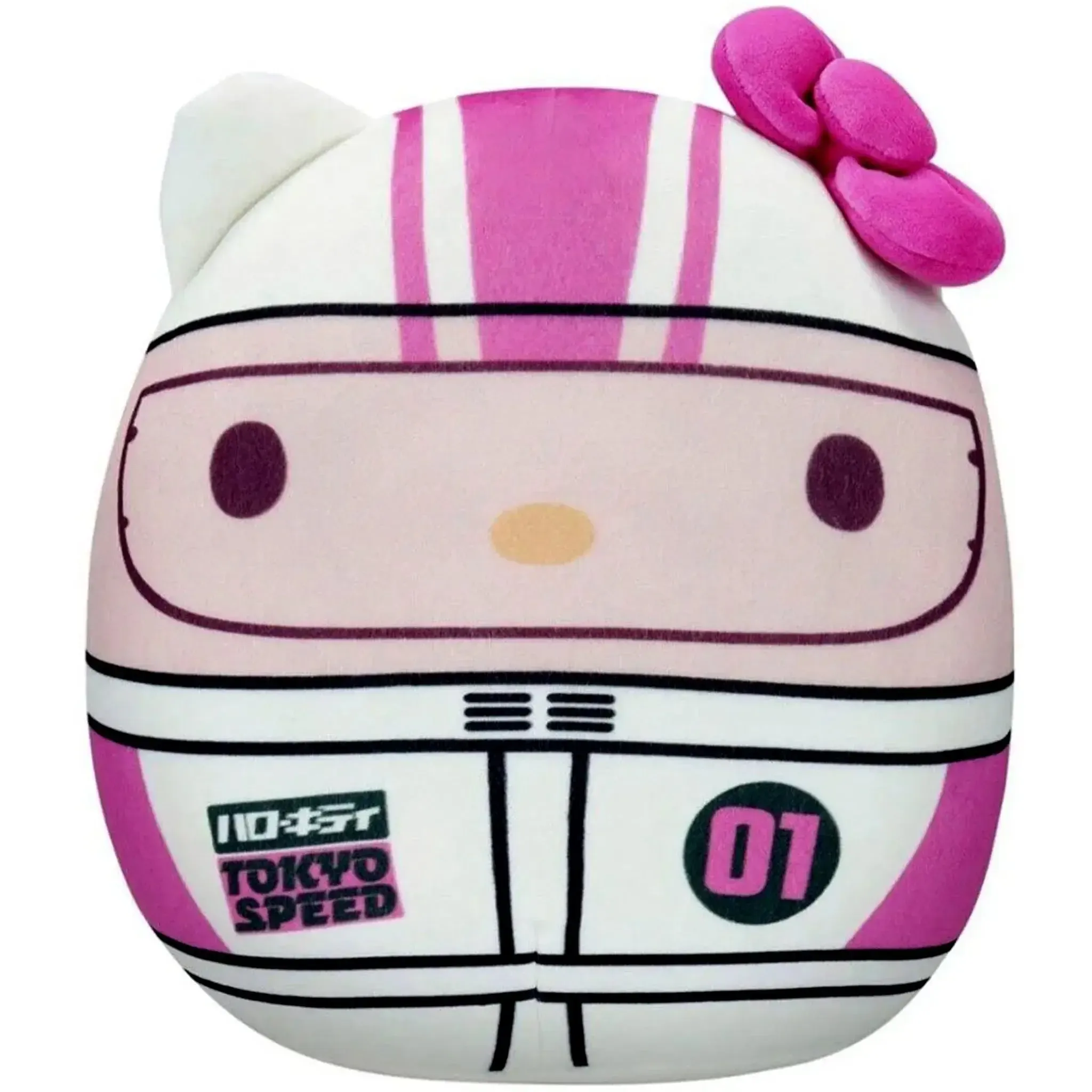 Squishmallows [Sanrio: Hello Kitty & Friends] - Tokyo Speed Hello Kitty Plush (10.5") - Kellytoy - Tokyo Speed Series - (2023)