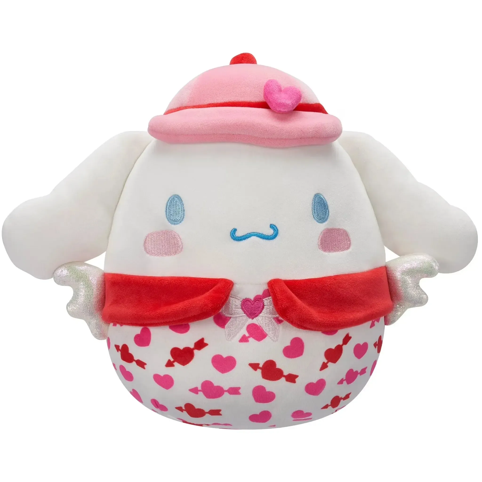 Squishmallows [Sanrio: Hello Kitty & Friends] - Valentine's Day Cinnamoroll Plush (9") - Jazwares - (2025)