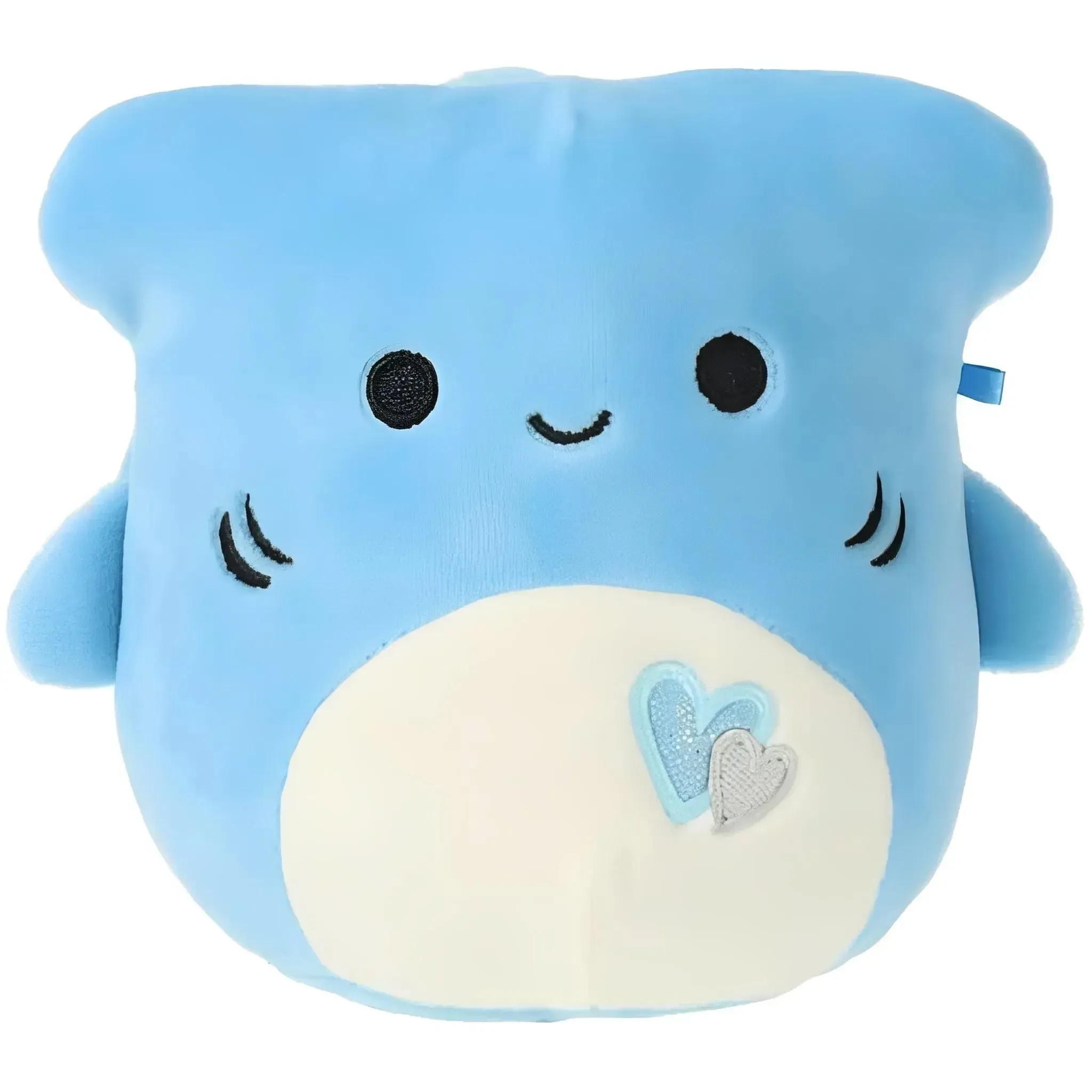 Squishmallows - Valentine’s Edition Nitro the Light Blue Hammerhead Shark Plush (5") - Jazwares - (2022)