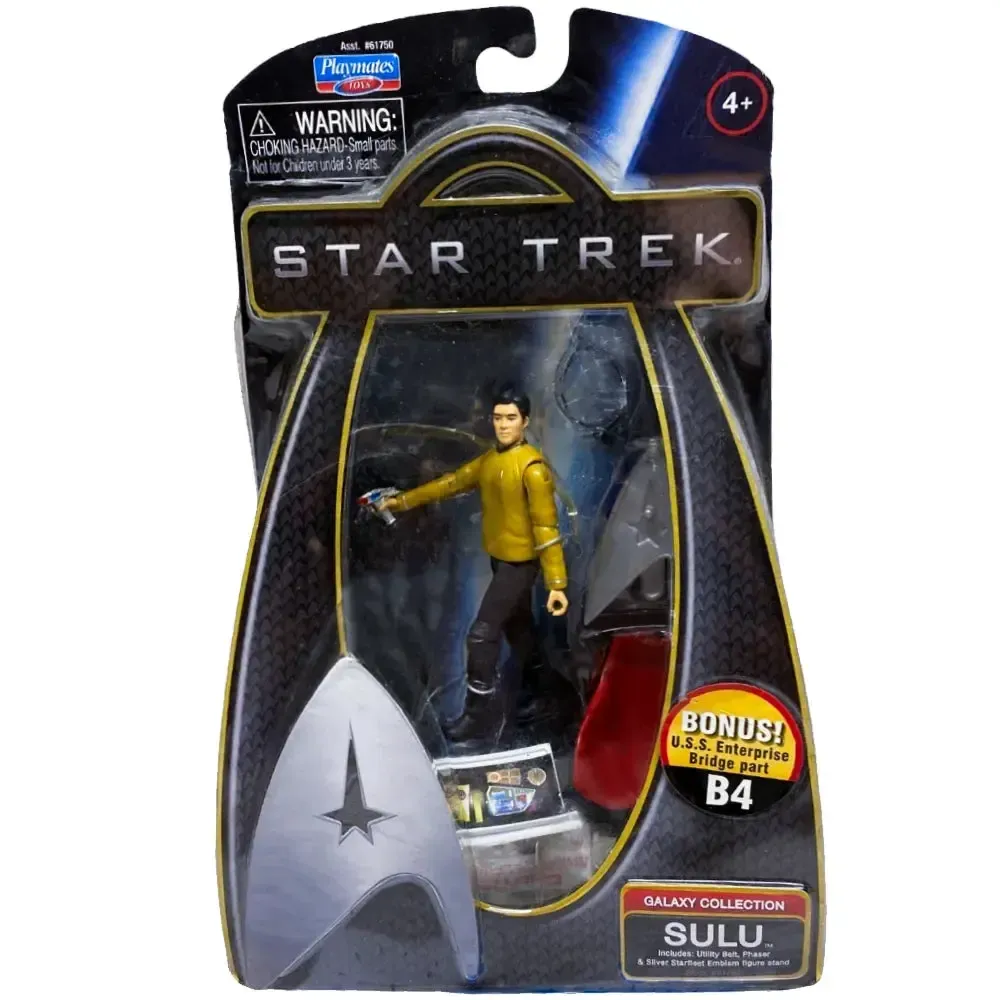 Star Trek: The Original Series - Hikaru Sulu Action Figure (3.75") - Playmates Toys - Galaxy Collection - (2009)