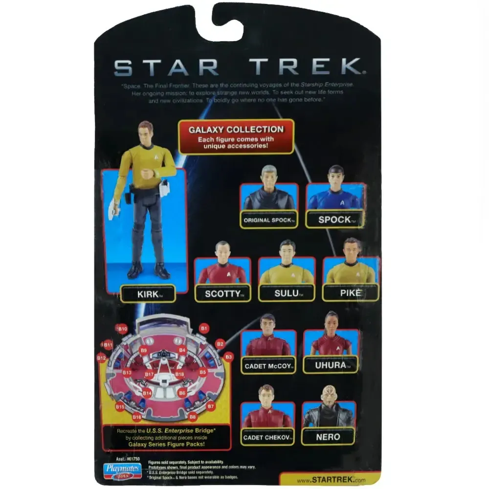 Star Trek: The Original Series - Hikaru Sulu Action Figure (3.75") - Playmates Toys - Galaxy Collection - (2009) - Image 2