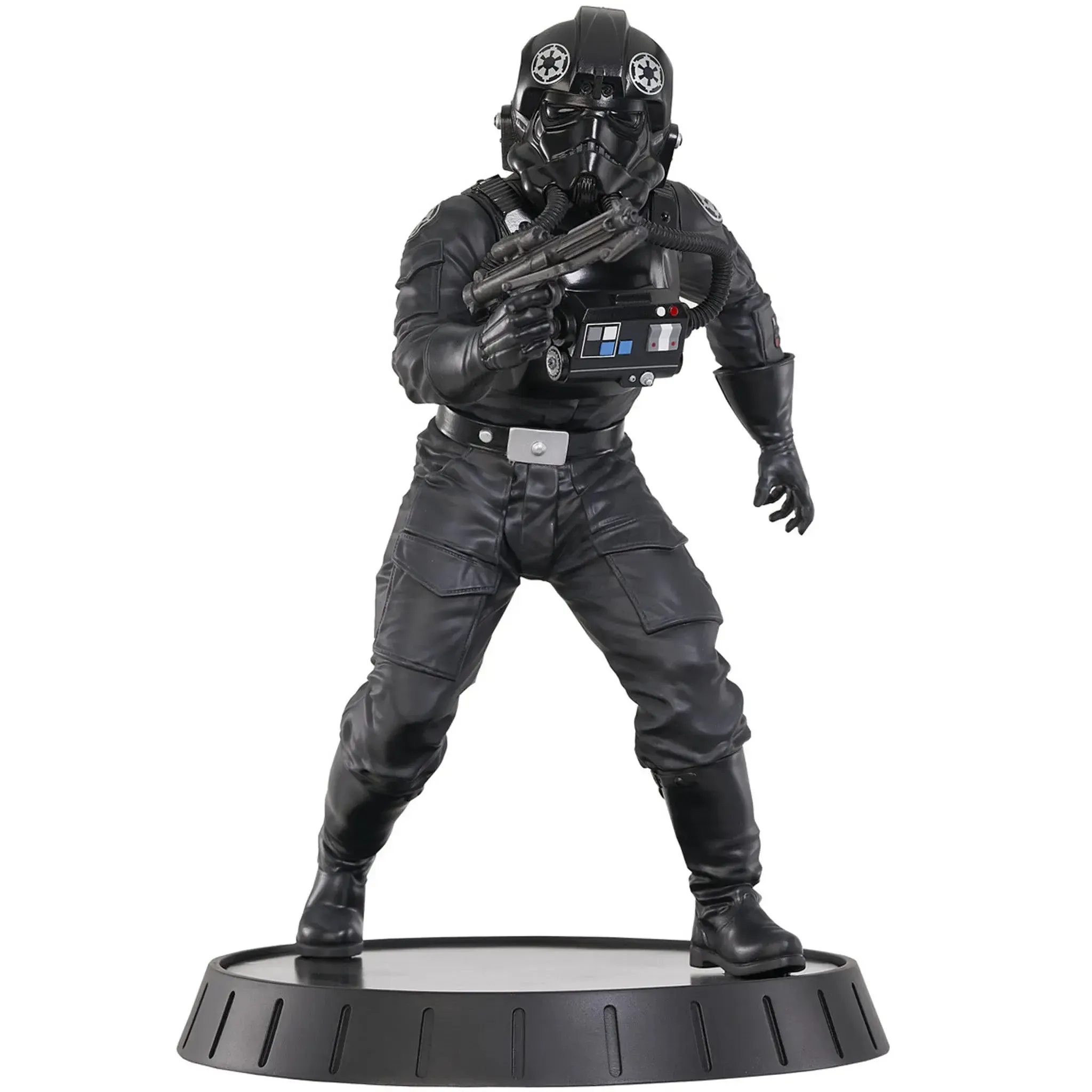 Star Wars [A New Hope] - TIE Pilot Statue Figure (12", 1:6 Scale, Limited Edition: 1 of 1,000) - Diamond Select Toys [Gentle Giant Ltd.] - Milestones Series - (2024) - Image 2
