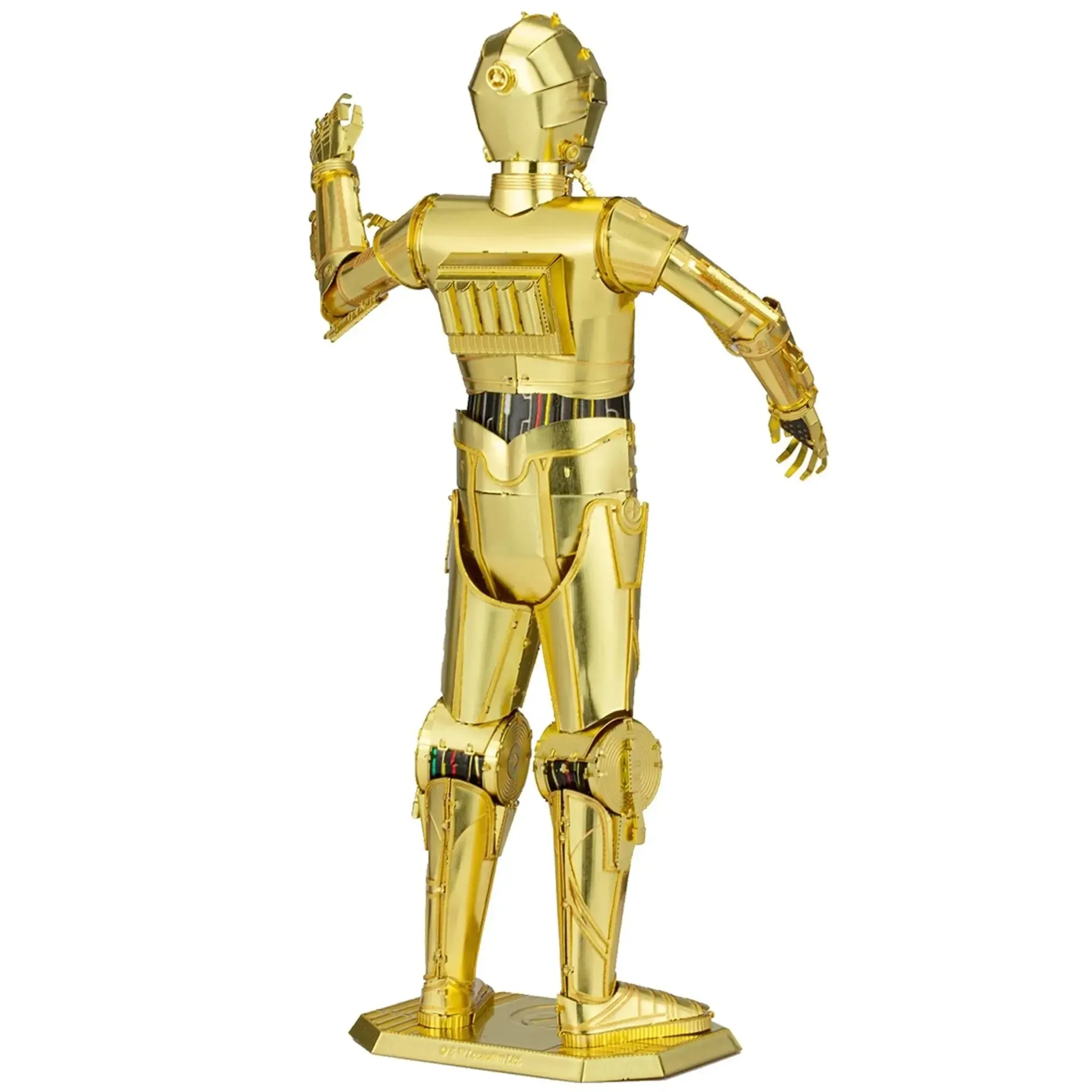 Star Wars - C-3PO 3D Figure Model Kit (Steel, Moderate Difficulty) - Fascinations - Metal Earth Premium Series - (2022) - Image 6