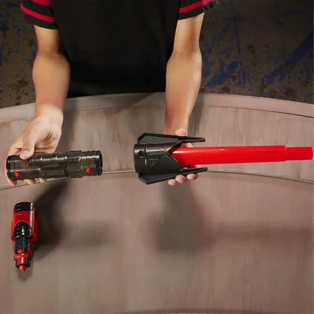 Star Wars - Dark Side Villains Pack Lightsaber Toy Set (Darth Vader & Darth Maul Lightsabers) - Hasbro - Lightsaber Forge: Kyber Core Series - Image 8