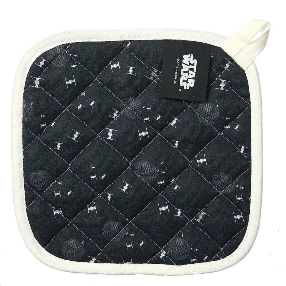 Star Wars - Death Star & Tie Fighters Tea Towel & Hot Pad Set - Bioworld - Image 3
