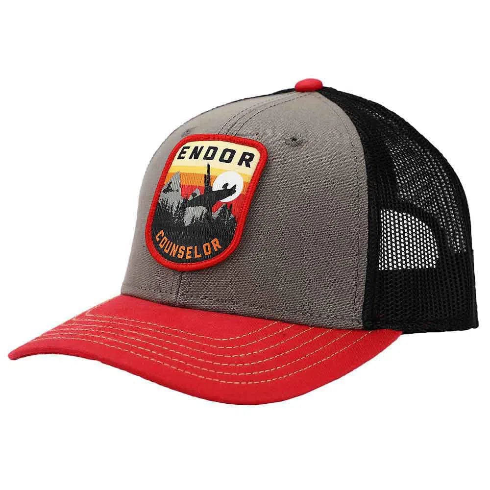 Star Wars - Endor Camp Counselor Washed Trucker Hat - Bioworld - Image 3