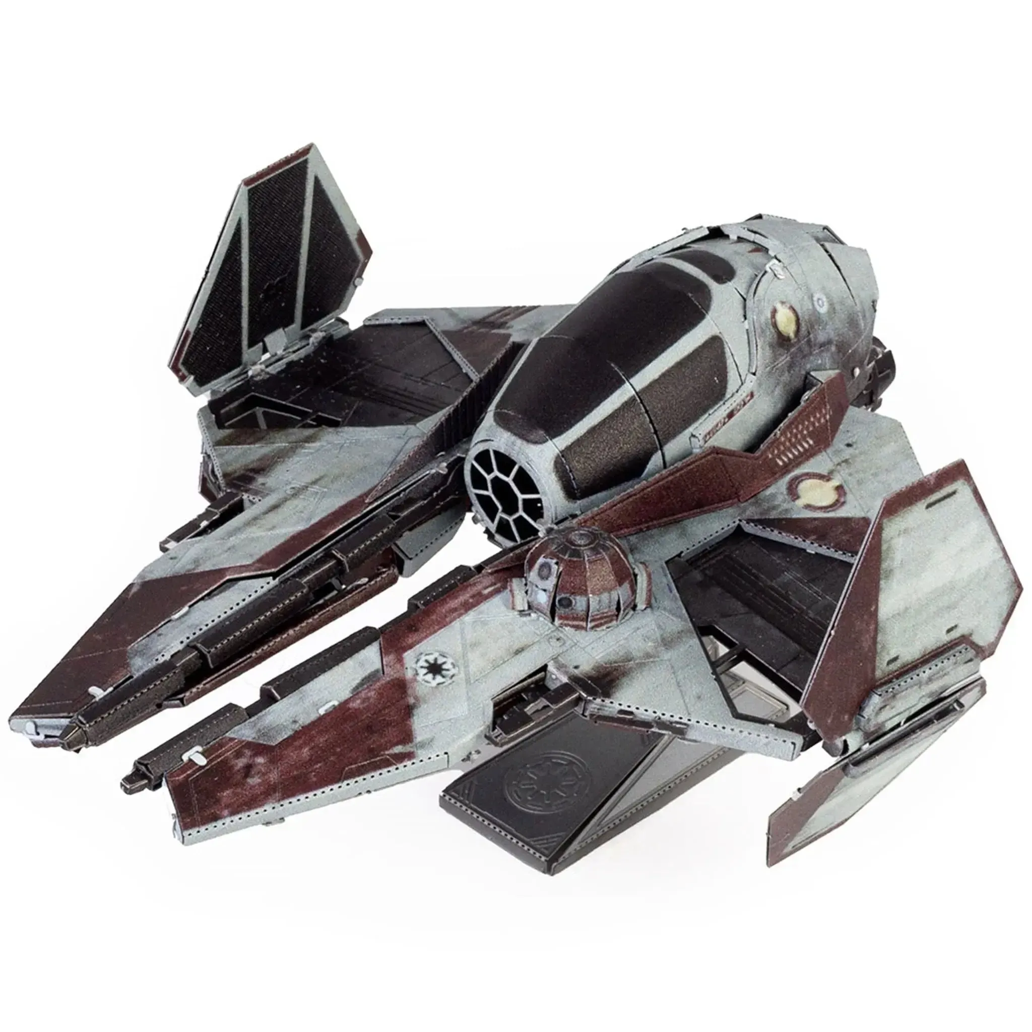 Star Wars - ETA-2 Jedi Starfighter Vehicle 3D Figure Model Kit (Steel, Hard Difficulty) - Fascinations - Metal Earth Series - (2024) - Image 2