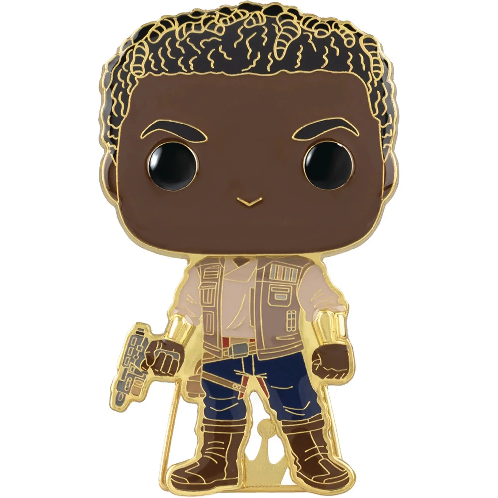 Star Wars - Finn Enamel Pin - Funko - POP! Pin Series (38) - Image 2