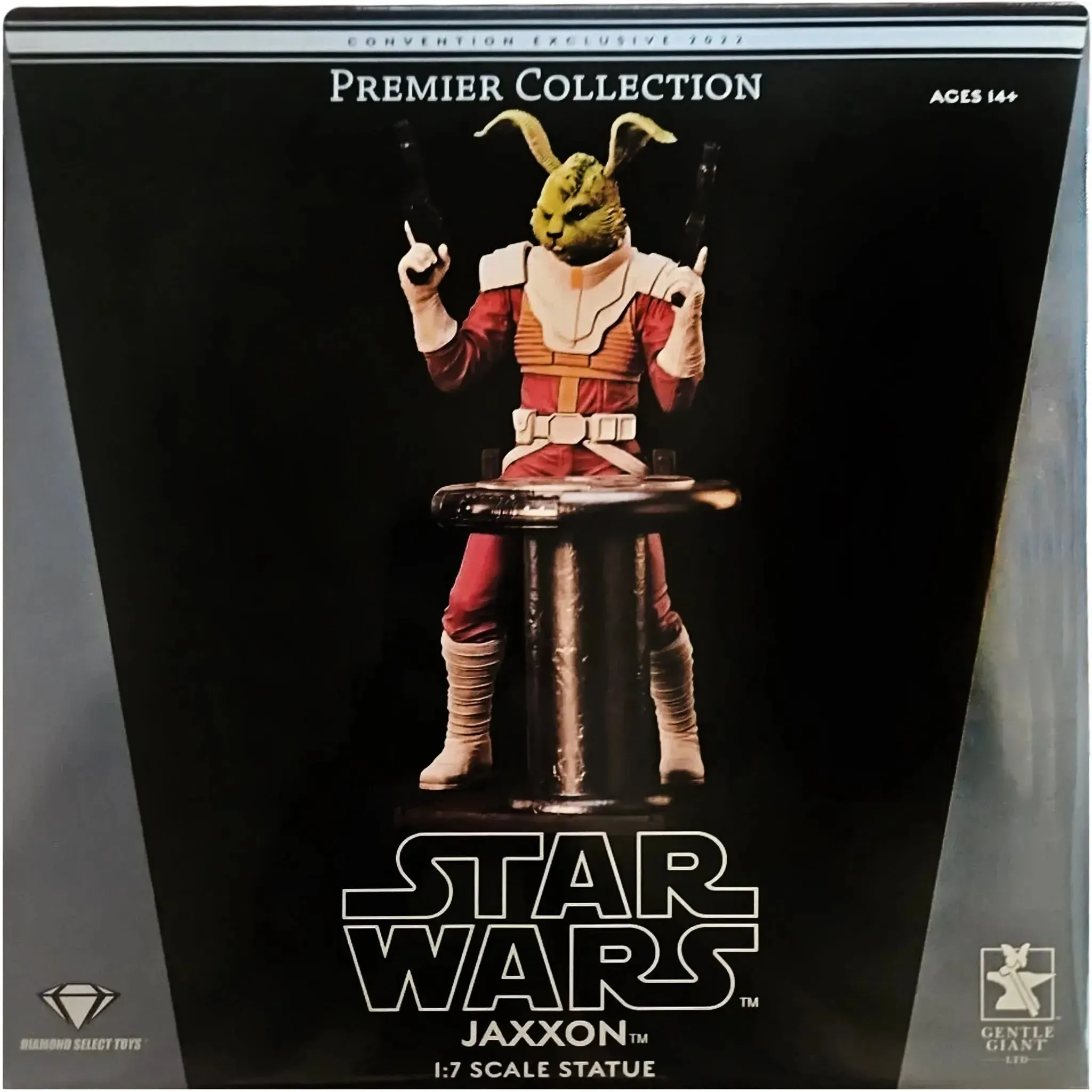 Star Wars - Jaxxon Statue Figure (10", 1:7 Scale, Limited Edition) - Diamond Select Toys [Gentle Giant Ltd.] - Premier Collection, Convention Exclusive Edition - (2022)