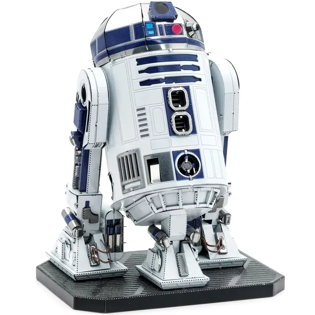 Star Wars - R2-D2 Figure Model Kit (Steel, Moderate Difficulty) - Fascinations - Metal Earth Premium Series - Image 7