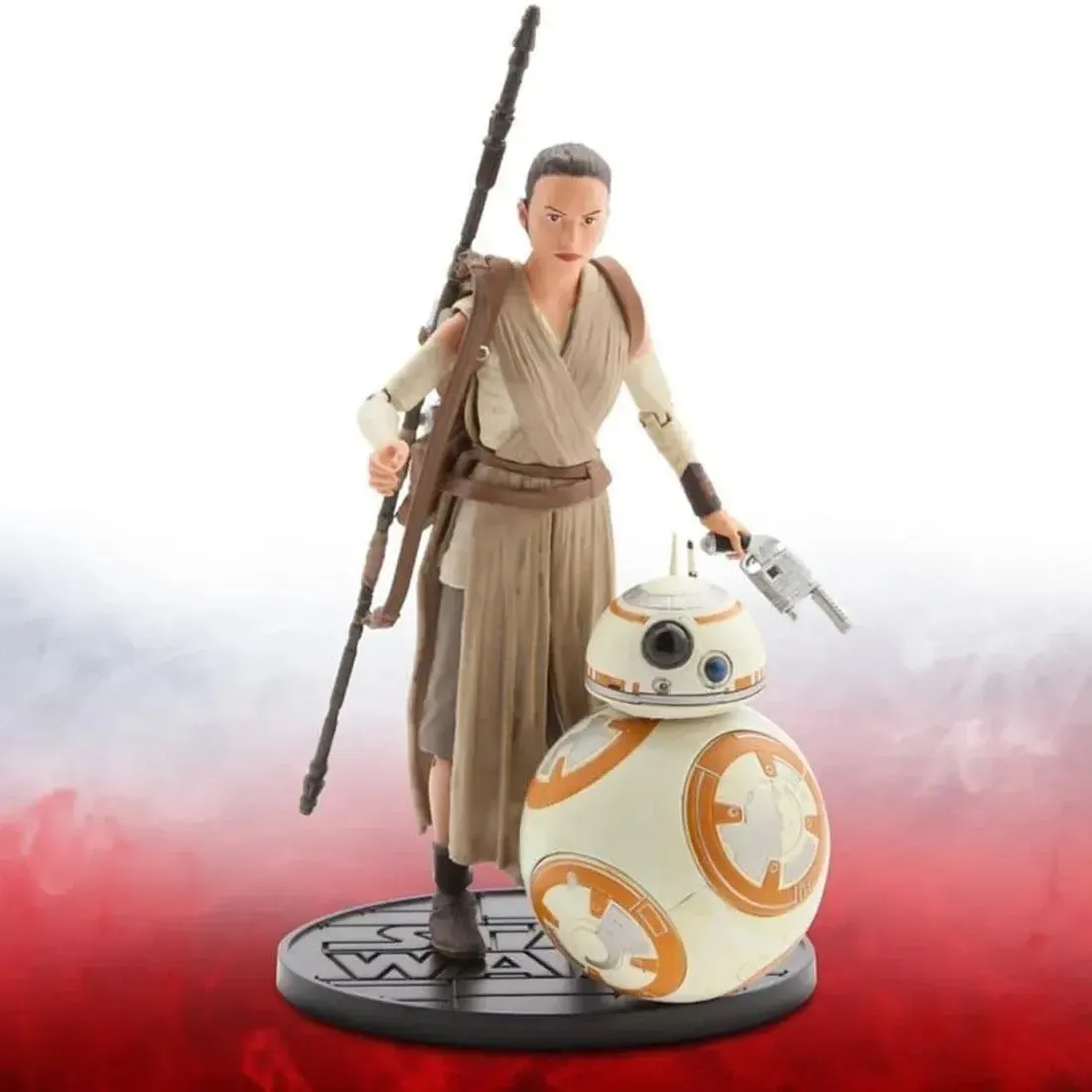 Star Wars - Rey and BB-8 Figure Set (6", Die-Cast) - Disney - Elite Series - Image 2