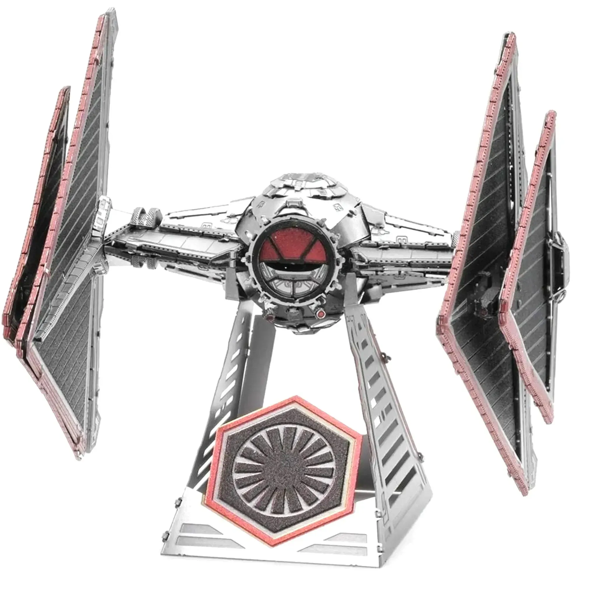 Star Wars - Sith TIE Fighter Figure Model Kit (Steel, Challenging Difficulty) - Fascinations - Metal Earth Series - Image 2
