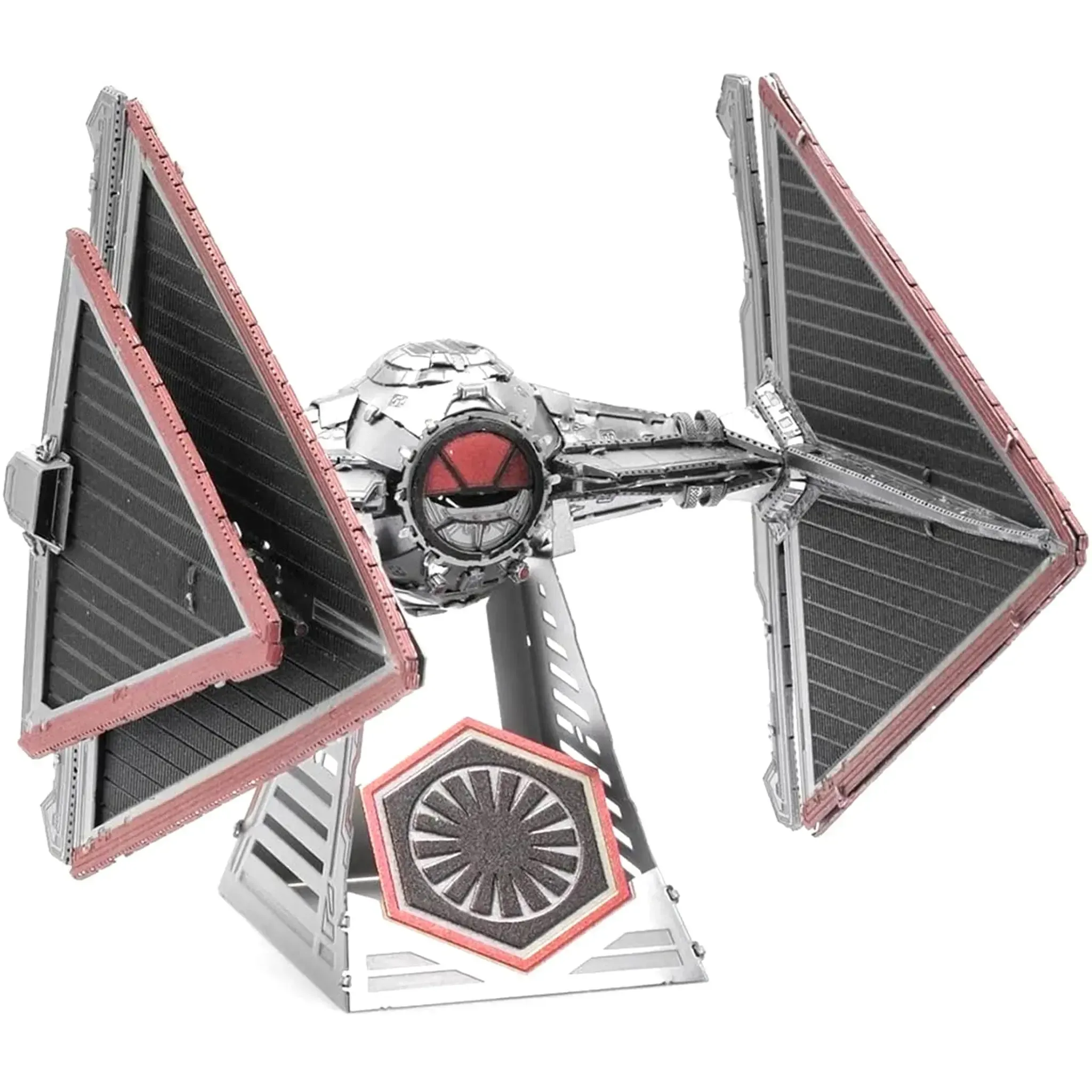 Star Wars - Sith TIE Fighter Figure Model Kit (Steel, Challenging Difficulty) - Fascinations - Metal Earth Series - Image 7