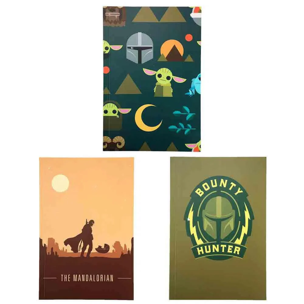 Star Wars: The Mandalorian - Grogu Stationery Gift Set - Bioworld - Notebooks, Pencil Pouch, Floaty Pen - Image 3