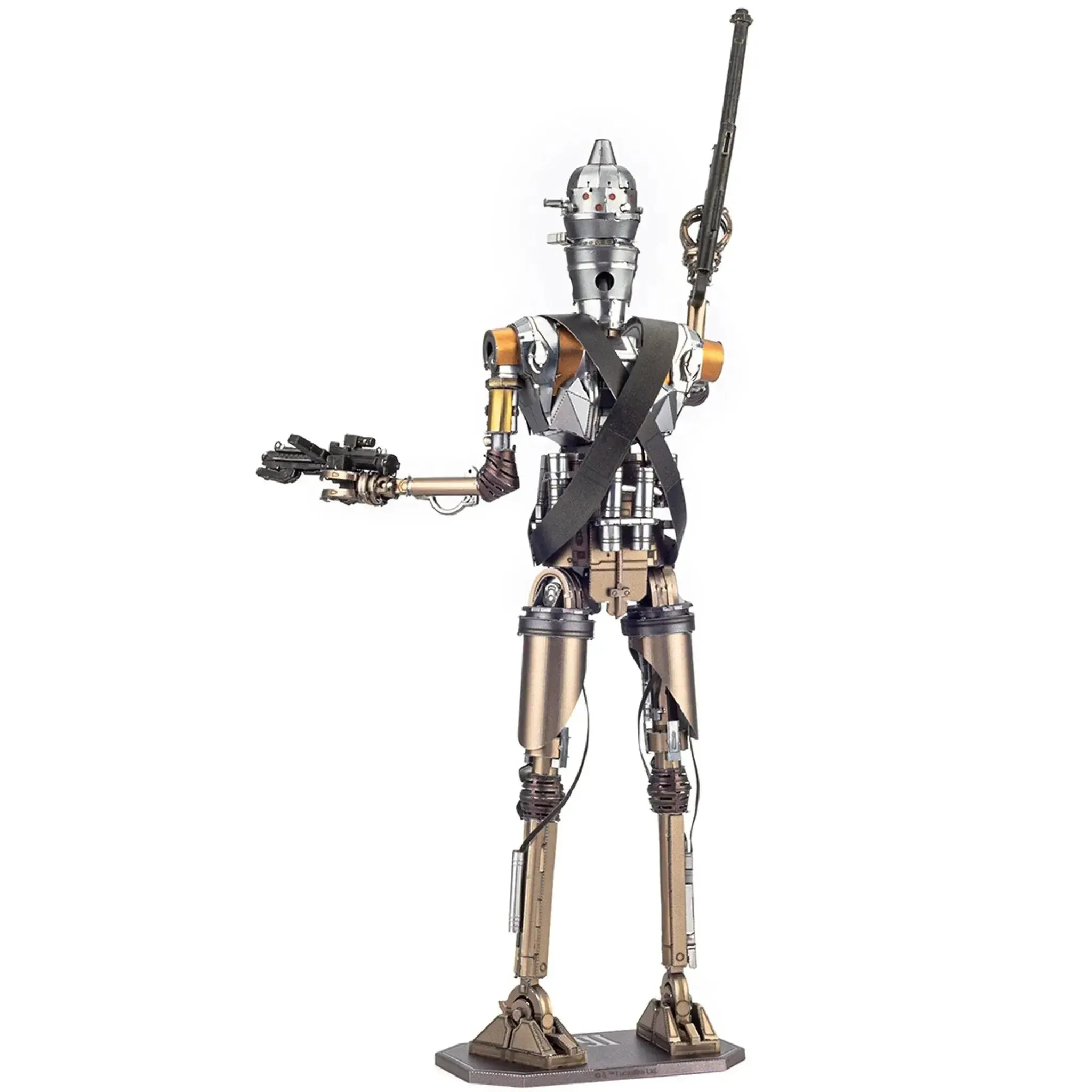 Star Wars: The Mandalorian - IG-11 Droid 3D Figure Model Kit (Steel, Hard Difficulty) - Fascinations - Metal Earth Premium Series - (2020) - Image 5