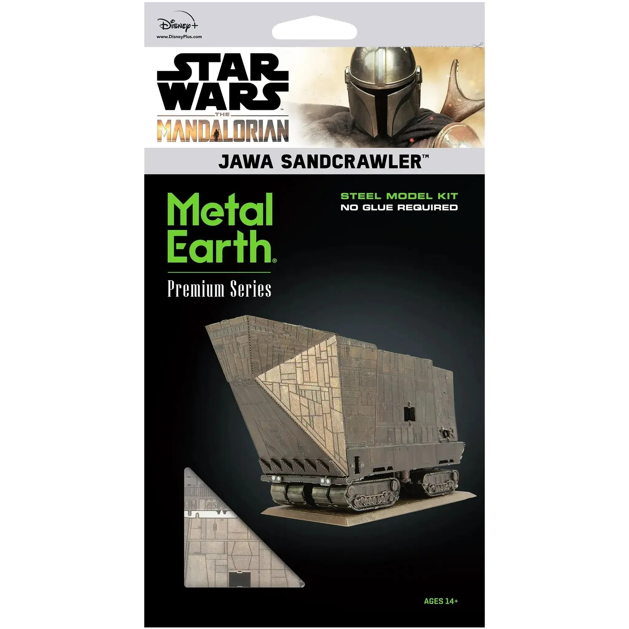 Star Wars: The Mandalorian - Jawa Sandcrawler Vehicle 3D Figure Model Kit (Steel, Hard Difficulty) - Fascinations - Metal Earth Premium Series - (2022)