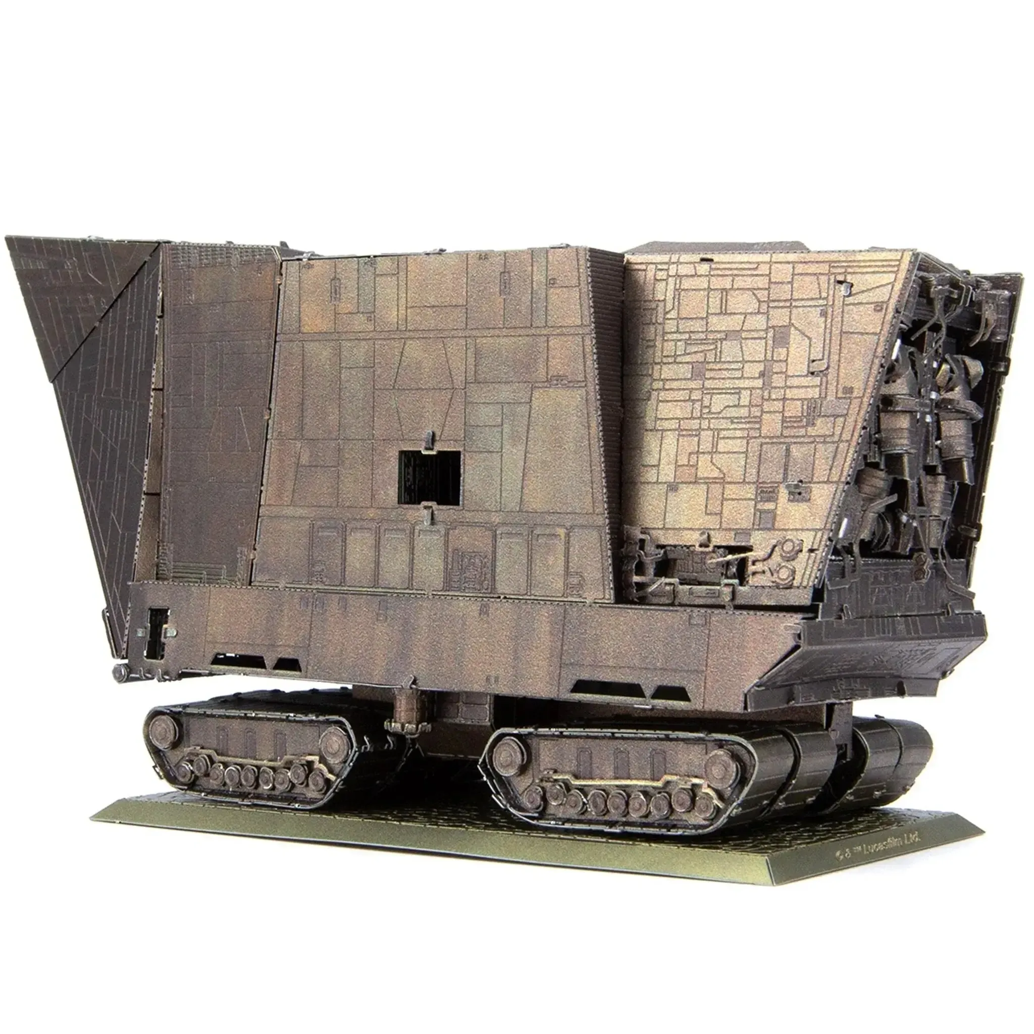 Star Wars: The Mandalorian - Jawa Sandcrawler Vehicle 3D Figure Model Kit (Steel, Hard Difficulty) - Fascinations - Metal Earth Premium Series - (2022) - Image 4