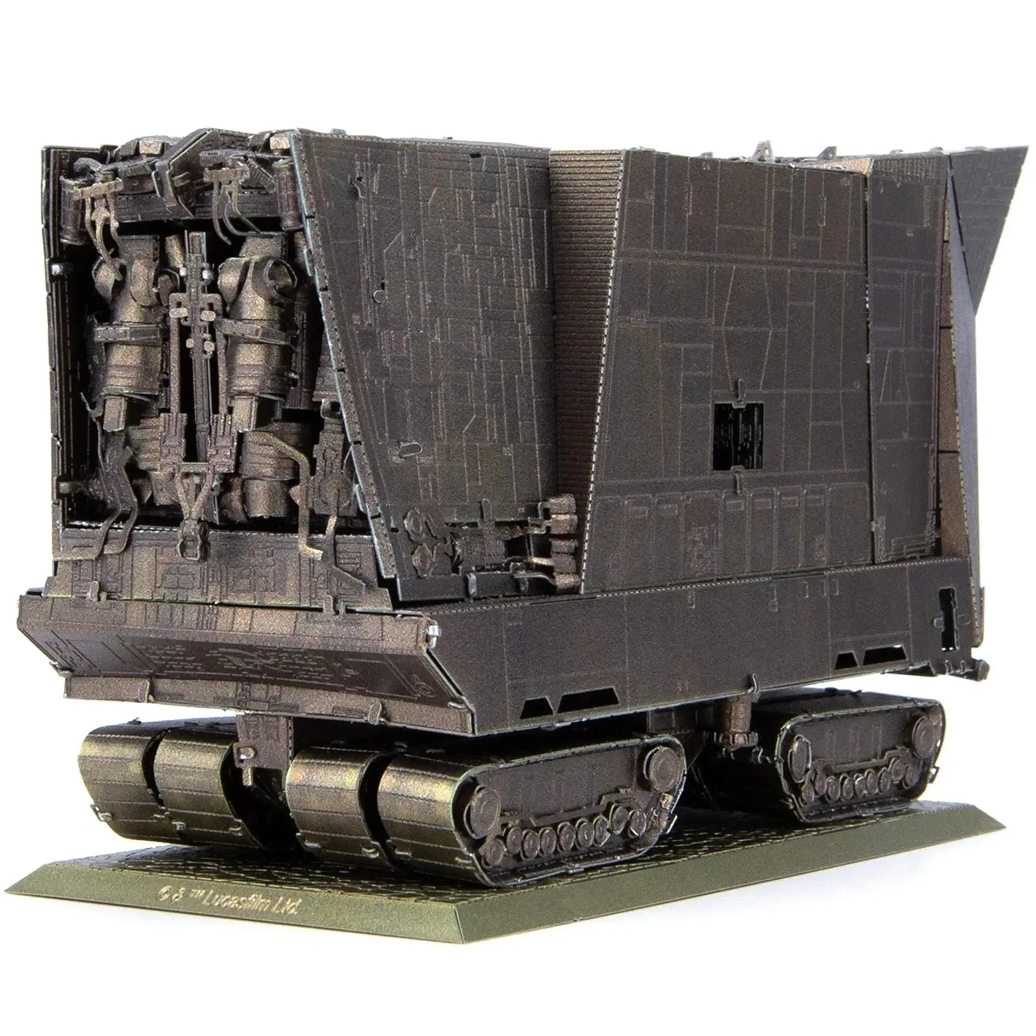 Star Wars: The Mandalorian - Jawa Sandcrawler Vehicle 3D Figure Model Kit (Steel, Hard Difficulty) - Fascinations - Metal Earth Premium Series - (2022) - Image 5