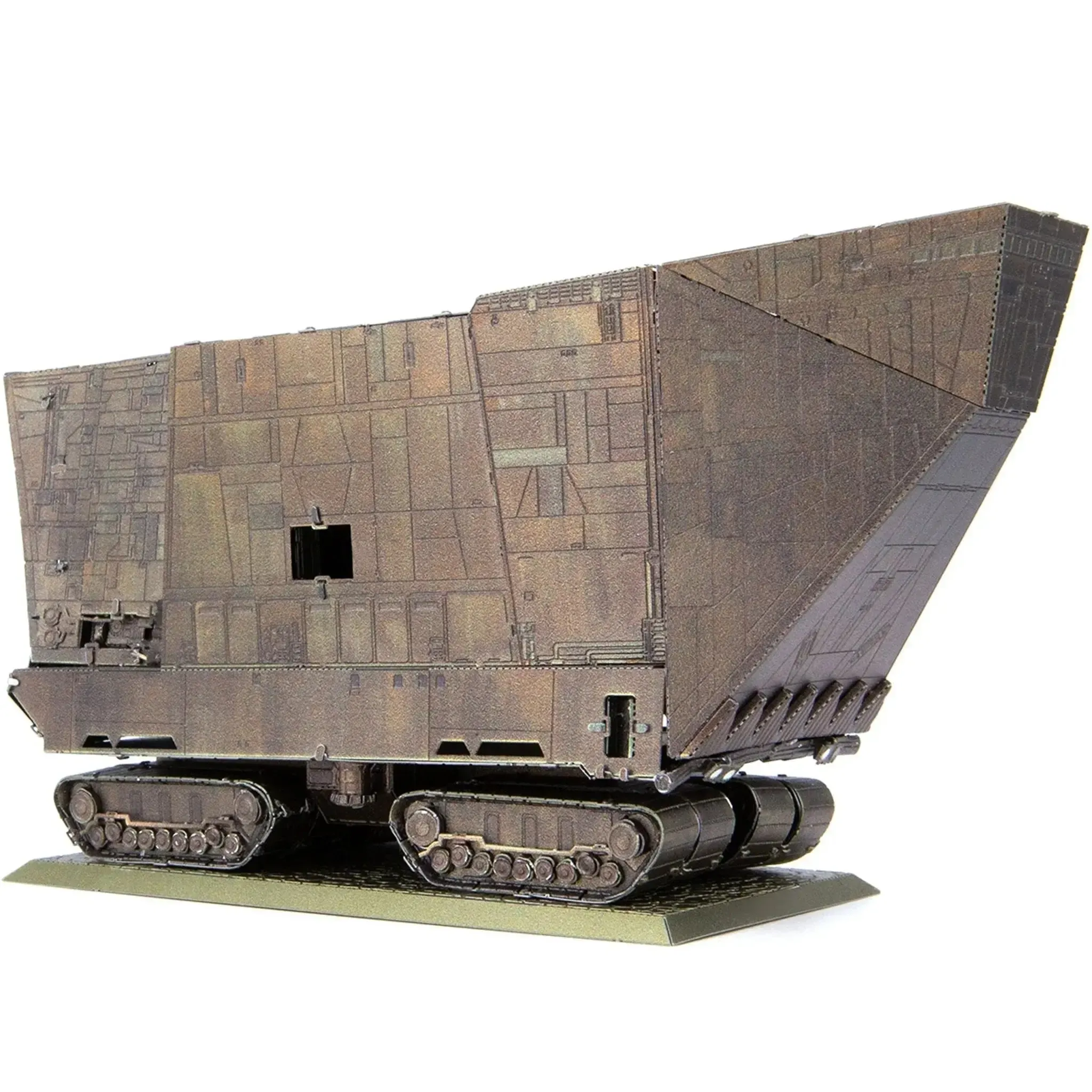 Star Wars: The Mandalorian - Jawa Sandcrawler Vehicle 3D Figure Model Kit (Steel, Hard Difficulty) - Fascinations - Metal Earth Premium Series - (2022) - Image 6