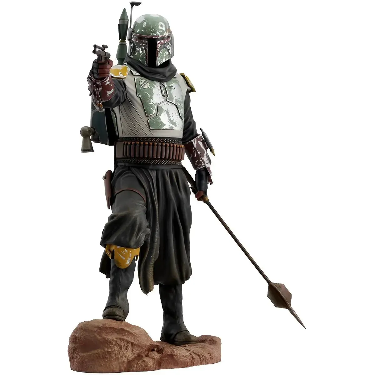 Star Wars - Tython Boba Fett Statue Figure (1:6 Scale, Limited Edition: 1 of 1,000) - Gentle Giant LTD - Milestones Series - Image 3