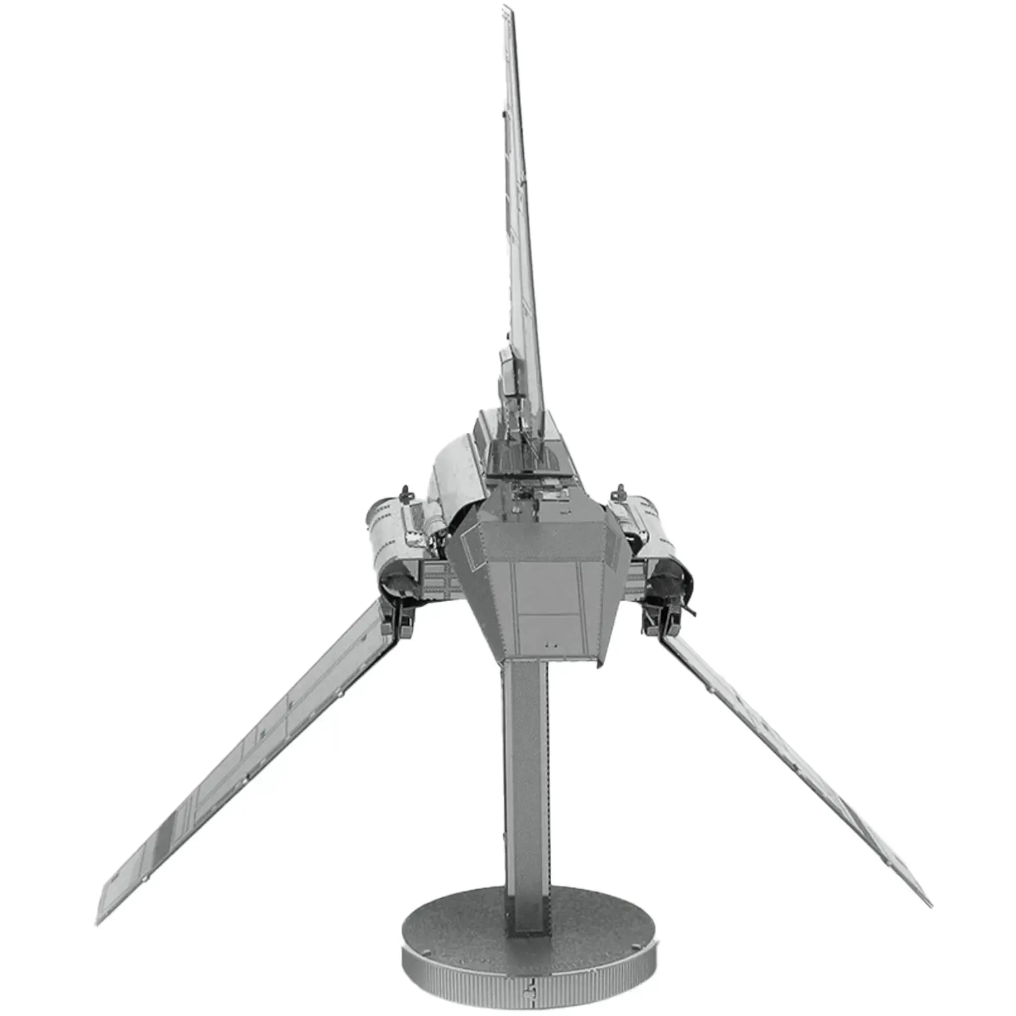 Star Wars - Unpainted Imperial Shuttle Figure Model Kit (Steel, Moderate Difficulty) - Fascinations - Metal Earth Series - Image 5