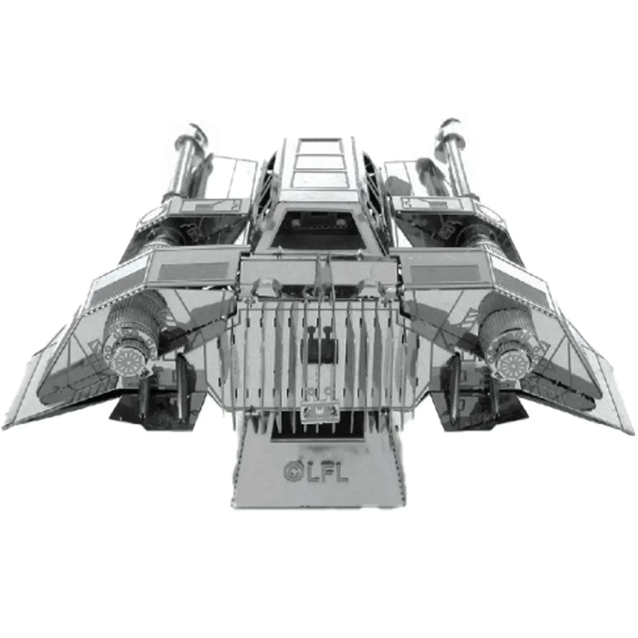 Star Wars - Unpainted Snowspeeder Figure Model Kit (Steel, Moderate Difficulty) - Fascinations - Metal Earth Series - Image 4