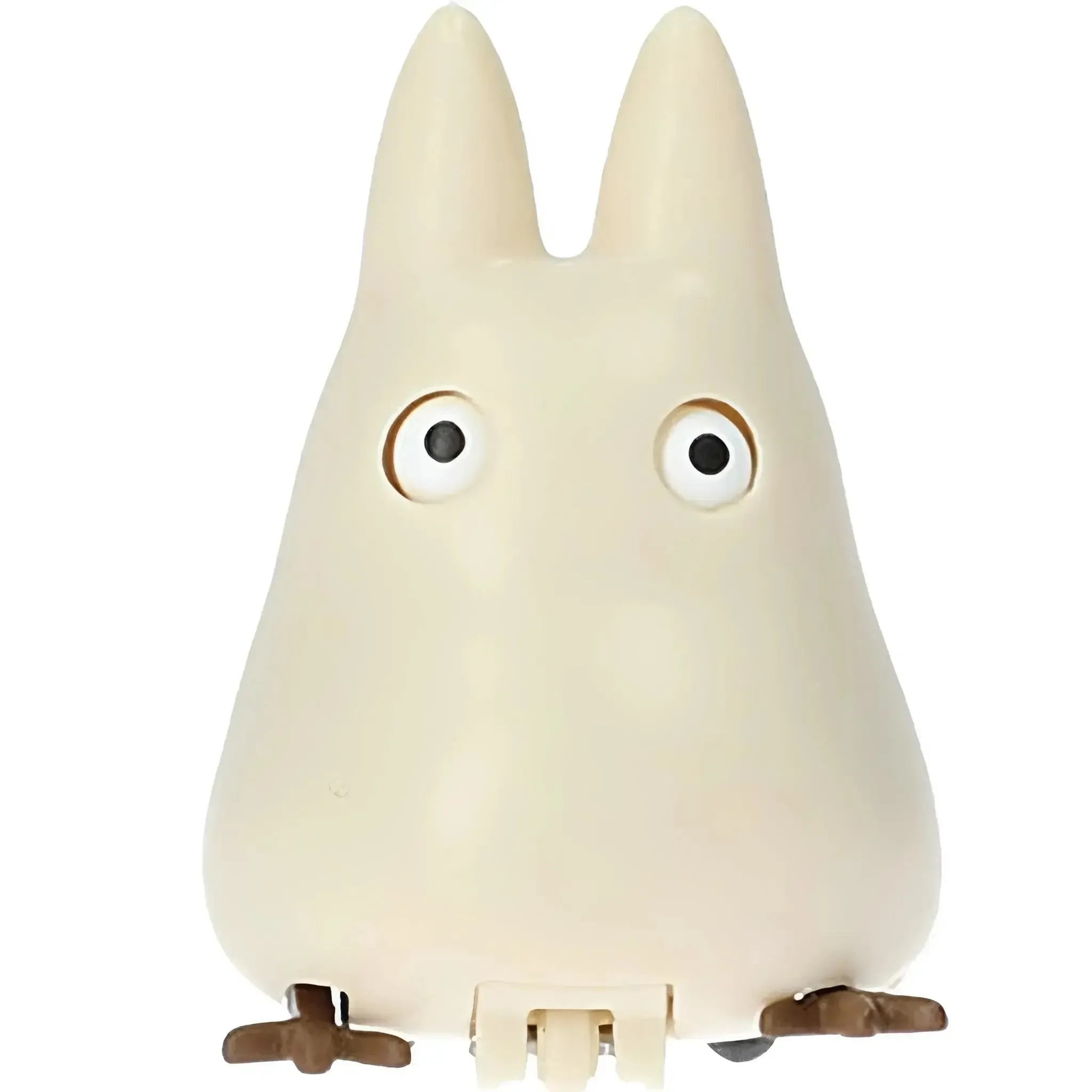 Studio Ghibli [My Neighbor Totoro] - Small White Totoro Pull-Back Toy Car (1.5") - Ensky [Bandai Namco] - PULLBACK Collection (PBC-13B) - (2023)