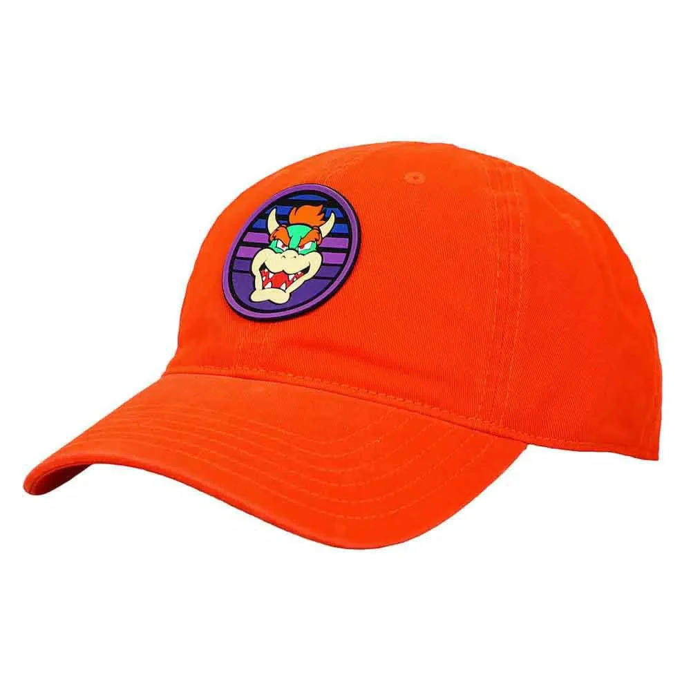 Super Mario - Bowser Embroidered Hat (Orange) - Bioworld - Image 3