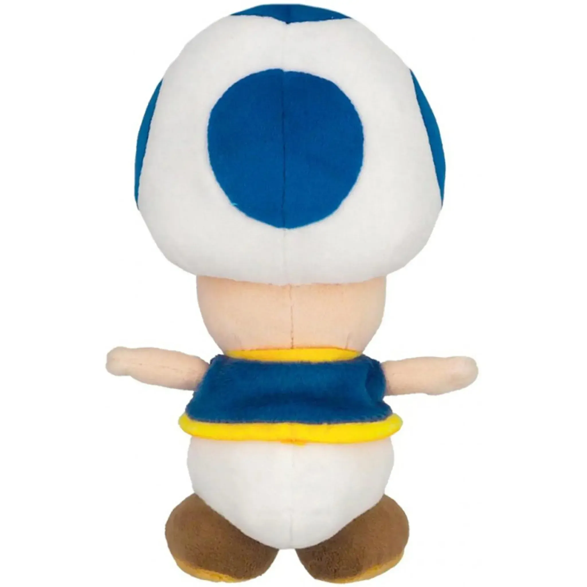 Super Mario Bros. - Blue Toad Plush (8") - Little Buddy - Image 2