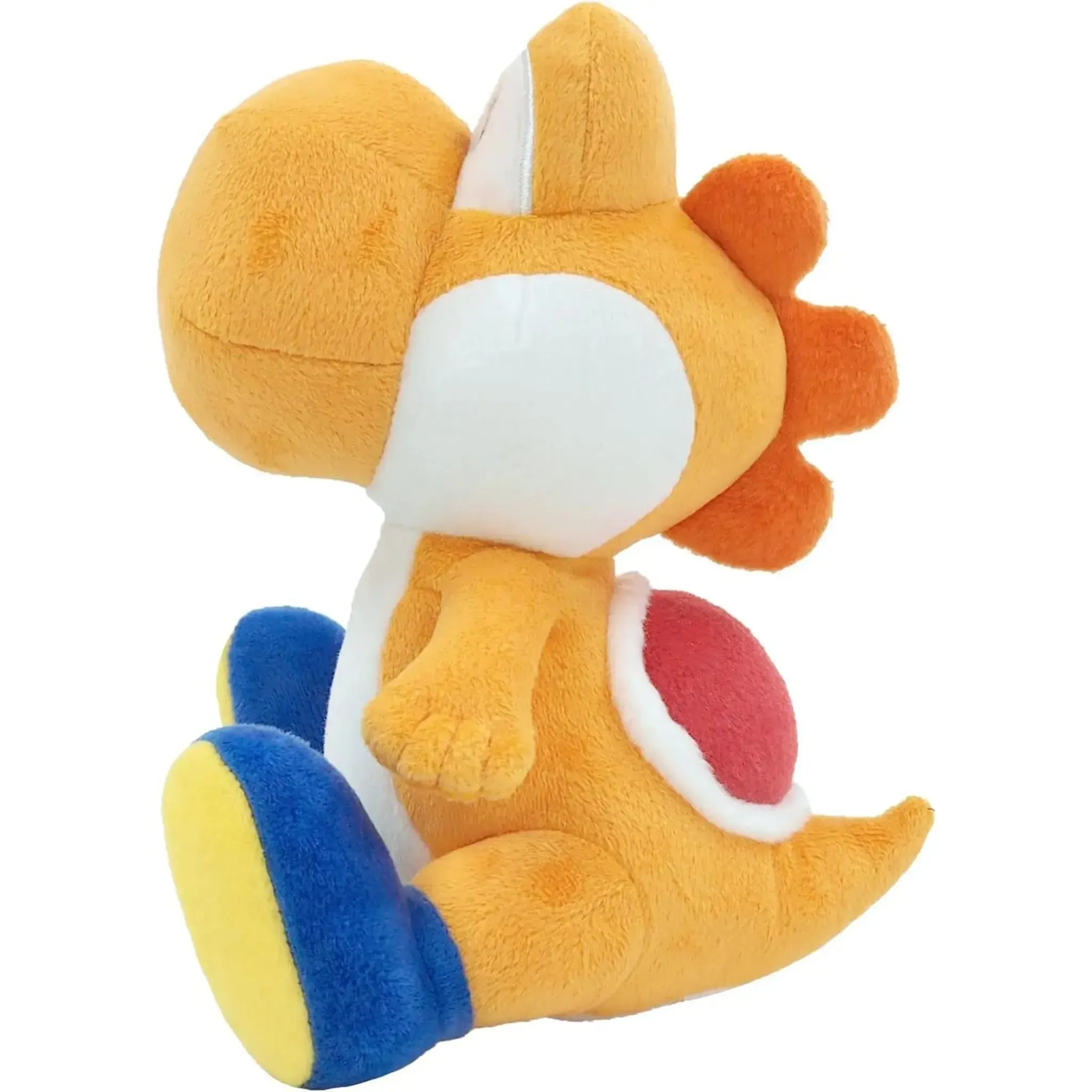 Super Mario Bros. - Orange Yoshi Plush (8") - Little Buddy - Image 4