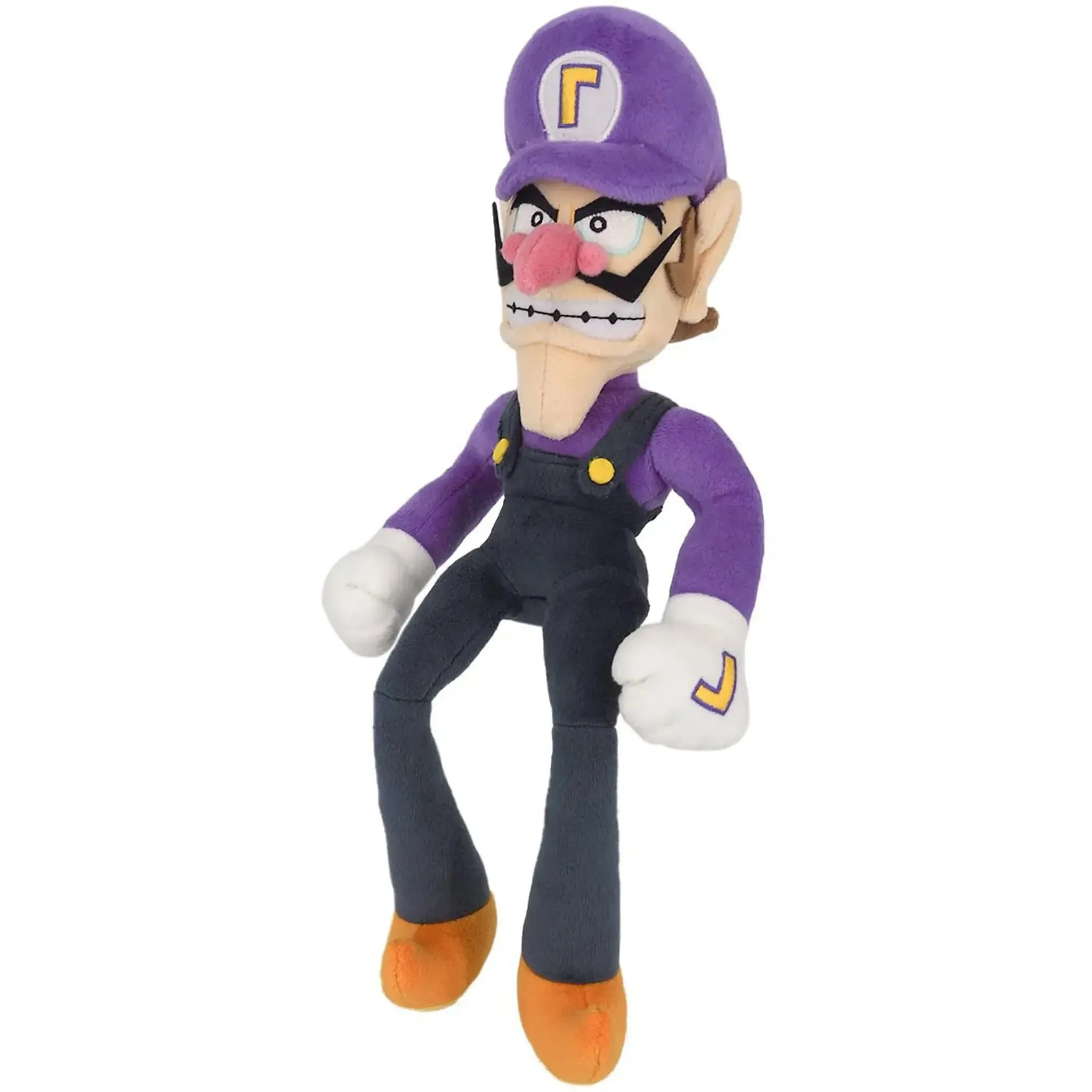 Super Mario Bros. - Waluigi Plush (13") - Little Buddy - Image 3