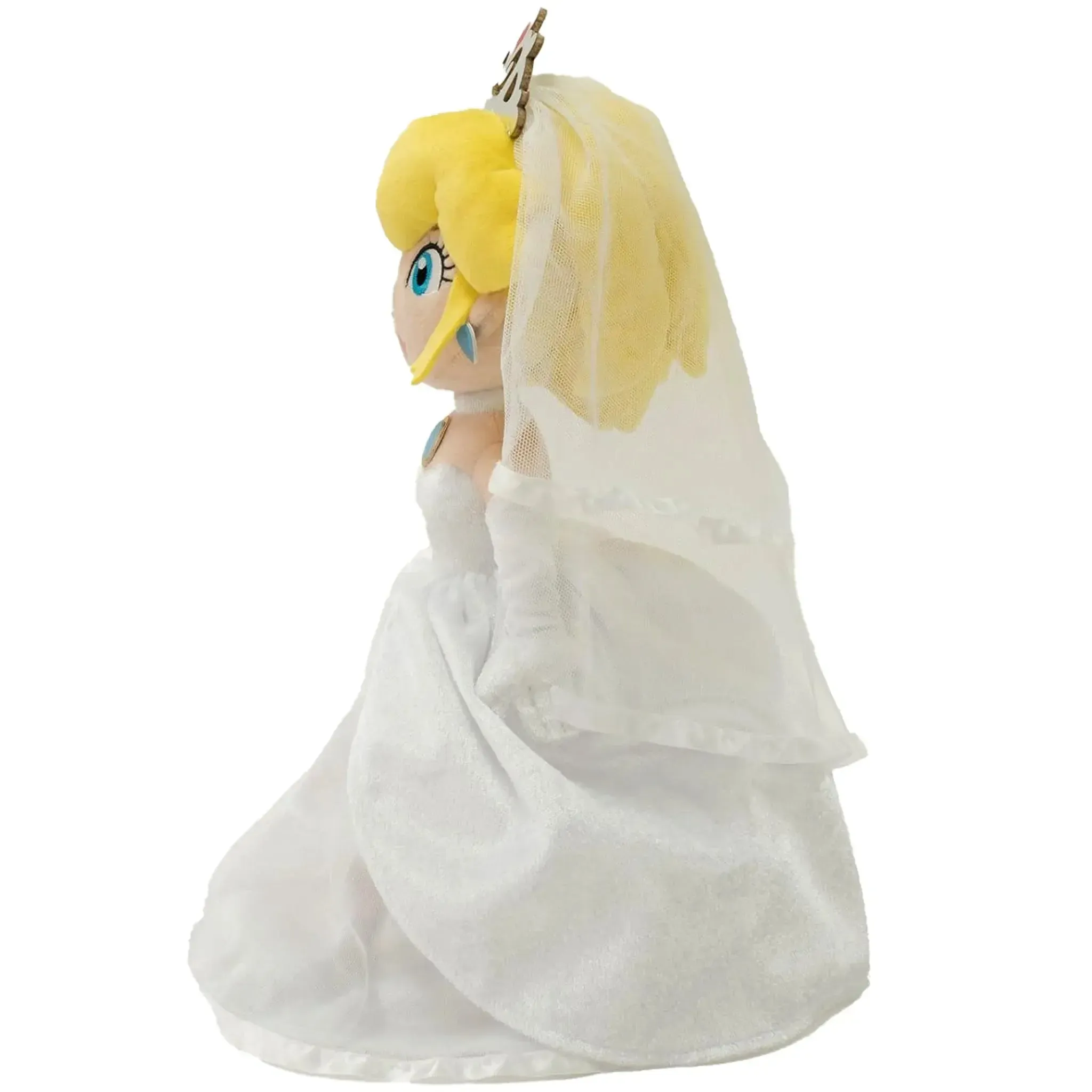 Super Mario Odyssey - Wedding Style Princess Peach Bride Plush (14") - Little Buddy - Image 4