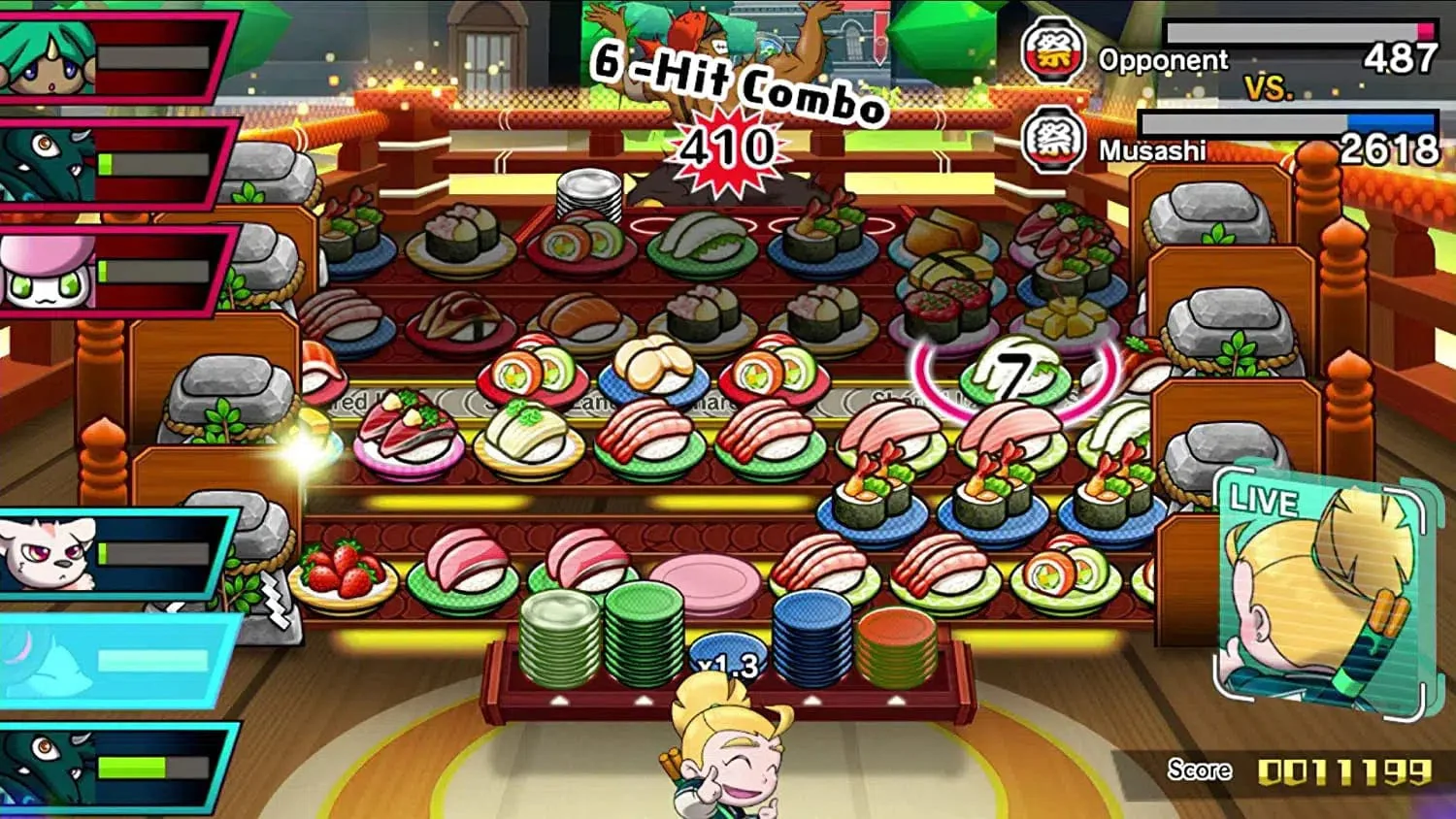 Sushi Striker: The Way of Sushido - Nintendo Switch - Image 2