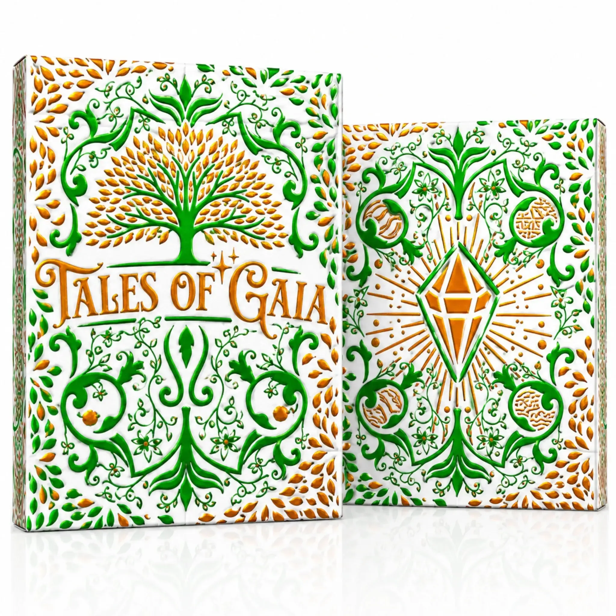 Tales of Gaia: Daydream Edition - Premium Fantasy Elemental Playing Cards - Wonderland Workshop - KardecK Series