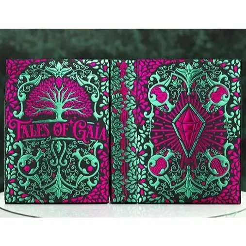 Tales of Gaia: Nightshade Edition - Premium Fantasy Elemental Playing Cards - Wonderland Workshop - KardecK Series - Image 8