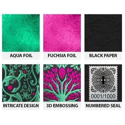 Tales of Gaia: Nightshade Edition - Premium Fantasy Elemental Playing Cards - Wonderland Workshop - KardecK Series - Image 9