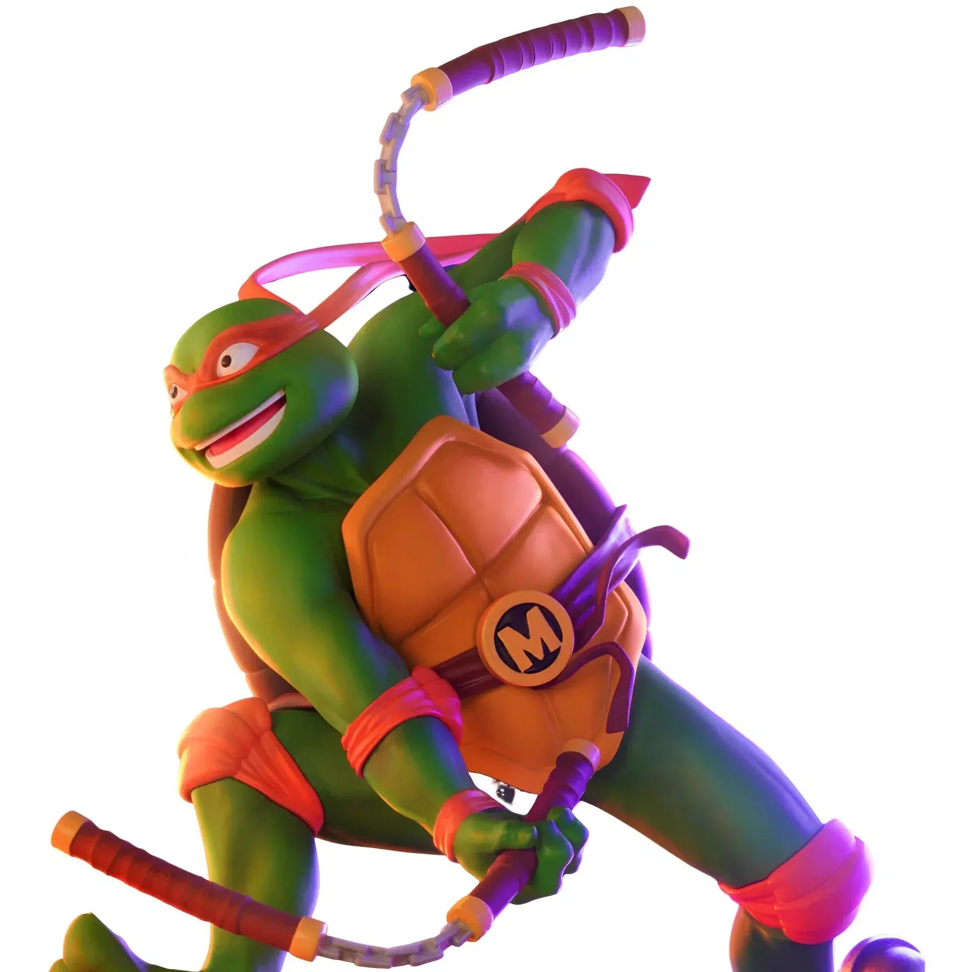 Teenage Mutant Ninja Turtles - Michelangelo Figure - ABYstyle - Super Figure Collection (SFC) - Image 11