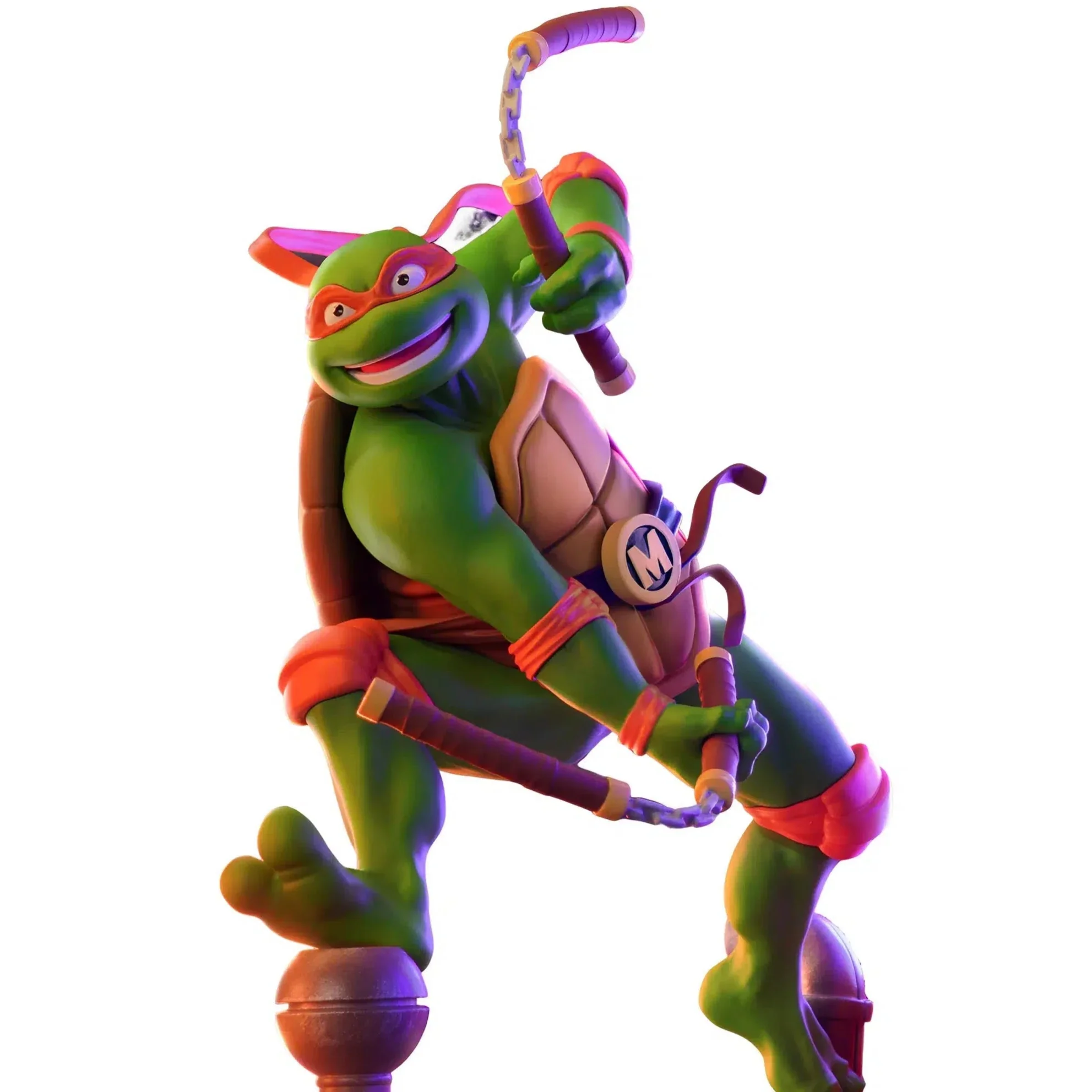 Teenage Mutant Ninja Turtles - Michelangelo Figure - ABYstyle - Super Figure Collection (SFC) - Image 12