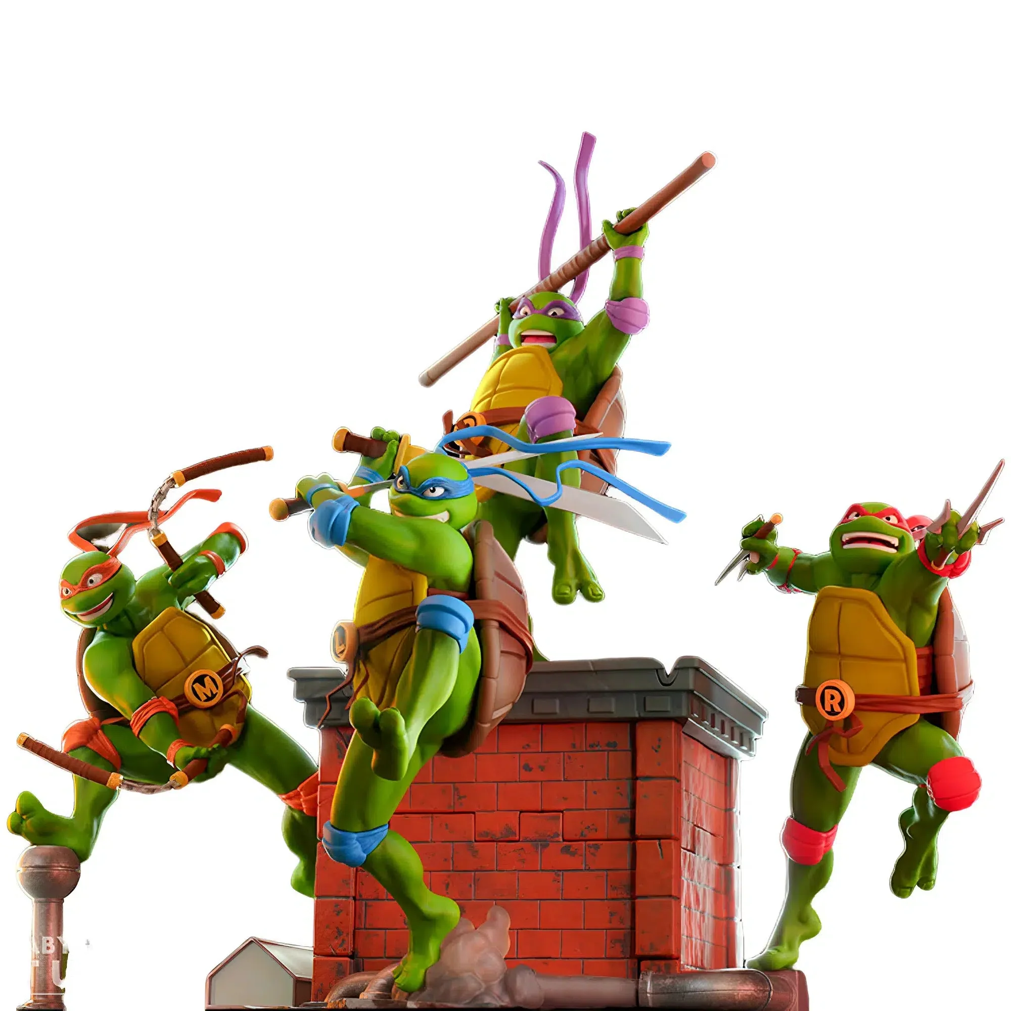 Teenage Mutant Ninja Turtles - Michelangelo Figure - ABYstyle - Super Figure Collection (SFC) - Image 13