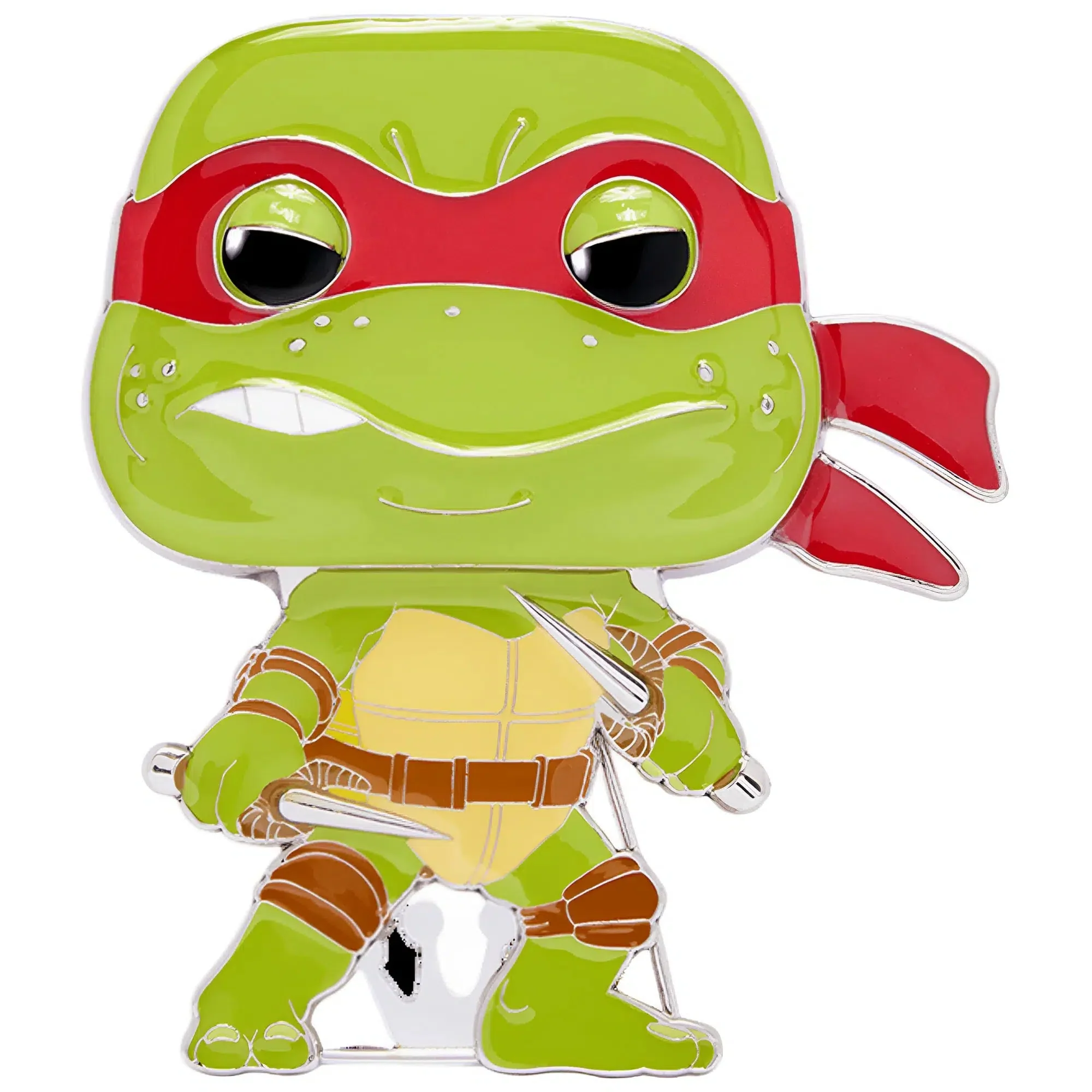 Teenage Mutant Ninja Turtles - Raphael Pin Badge (#22, Enamel) - Funko - Pop! Pin Series - Image 2
