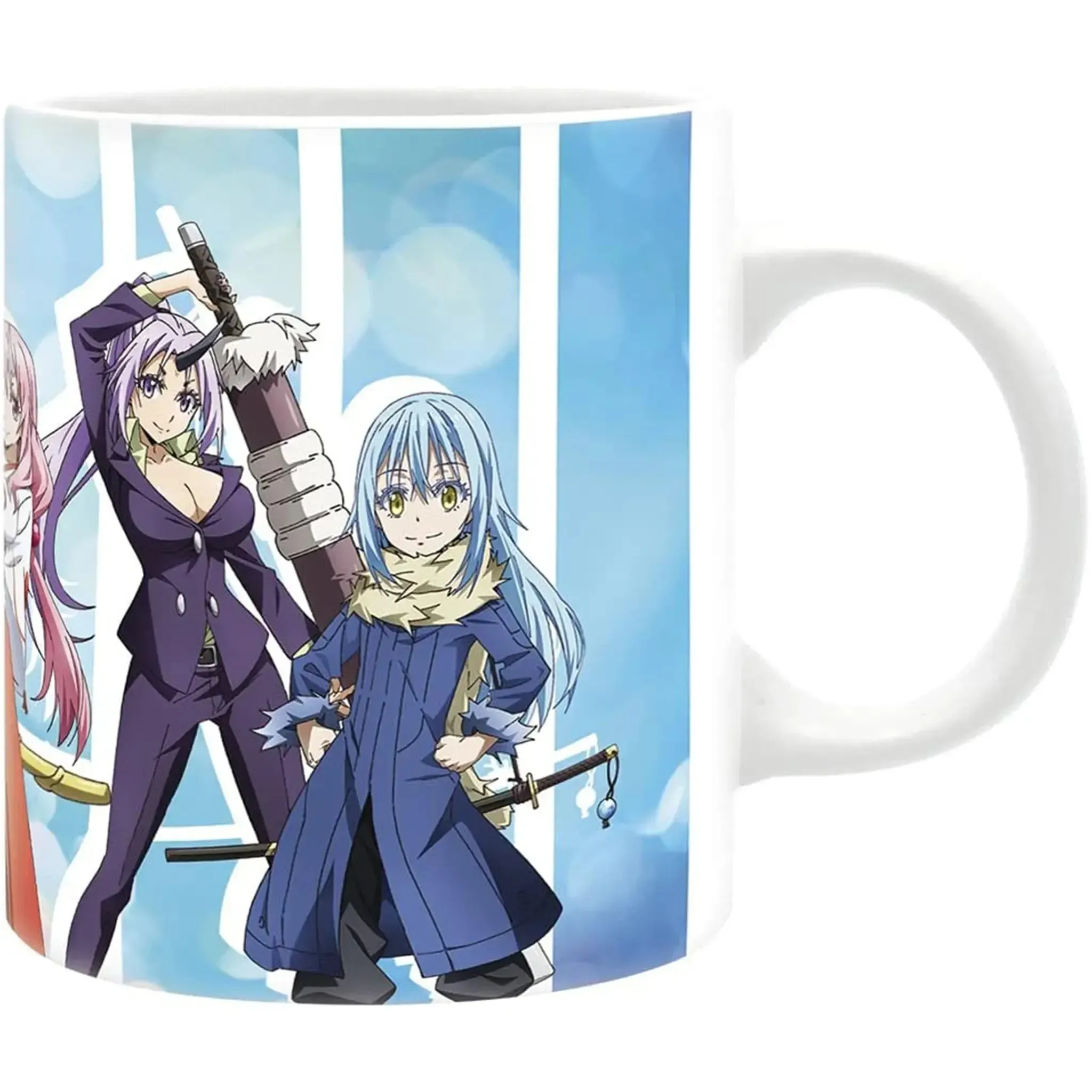That Time I Get Reincarnated As A Slime -  Rimuru, Shion, Shuna, Benimaru and Souei Mug (Ceramic, 11 oz.) - ABYStyle - Image 2
